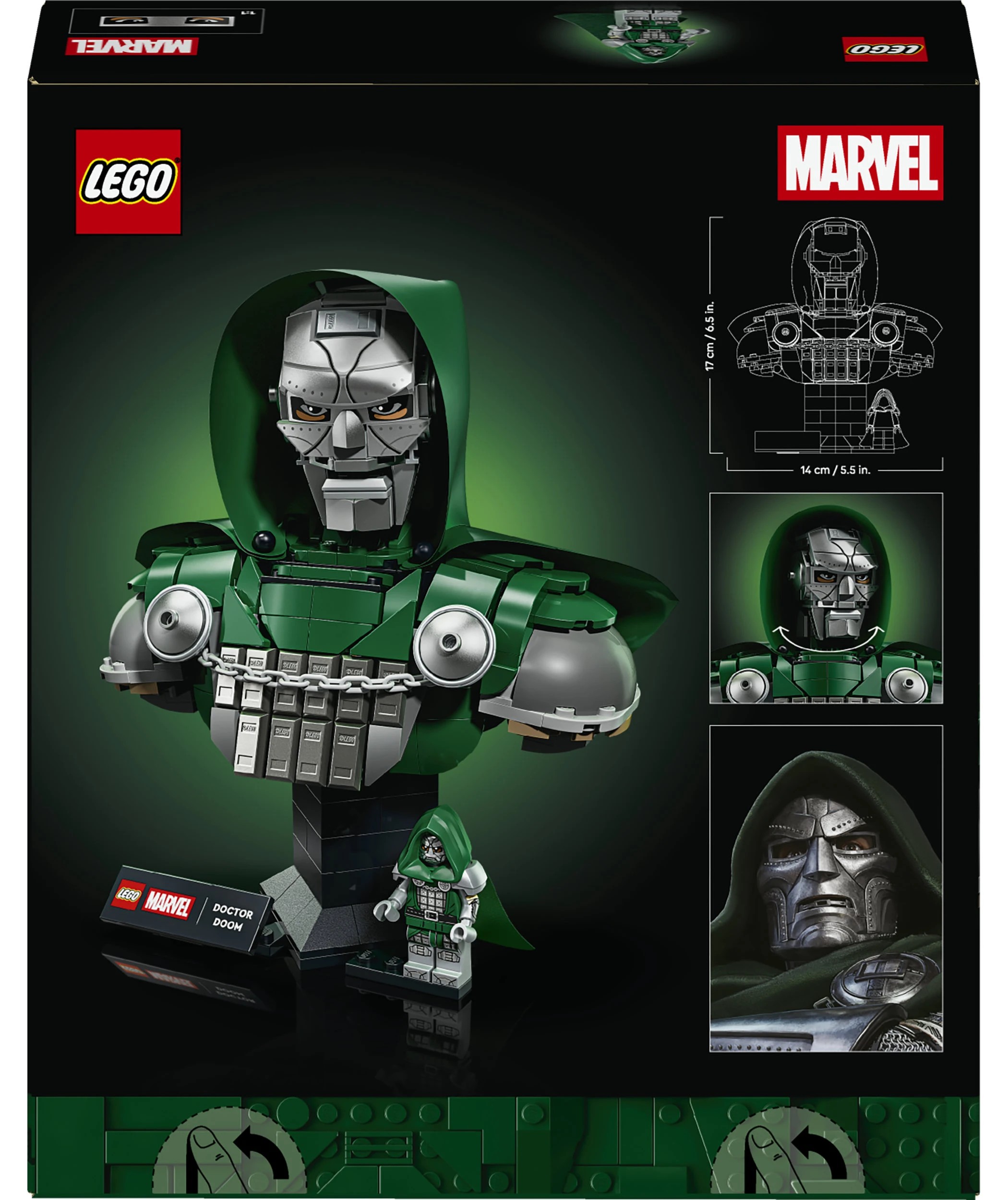 11 LEGO Super Heroes Marvel Doctor Doom Bust 76345, 11 of 11