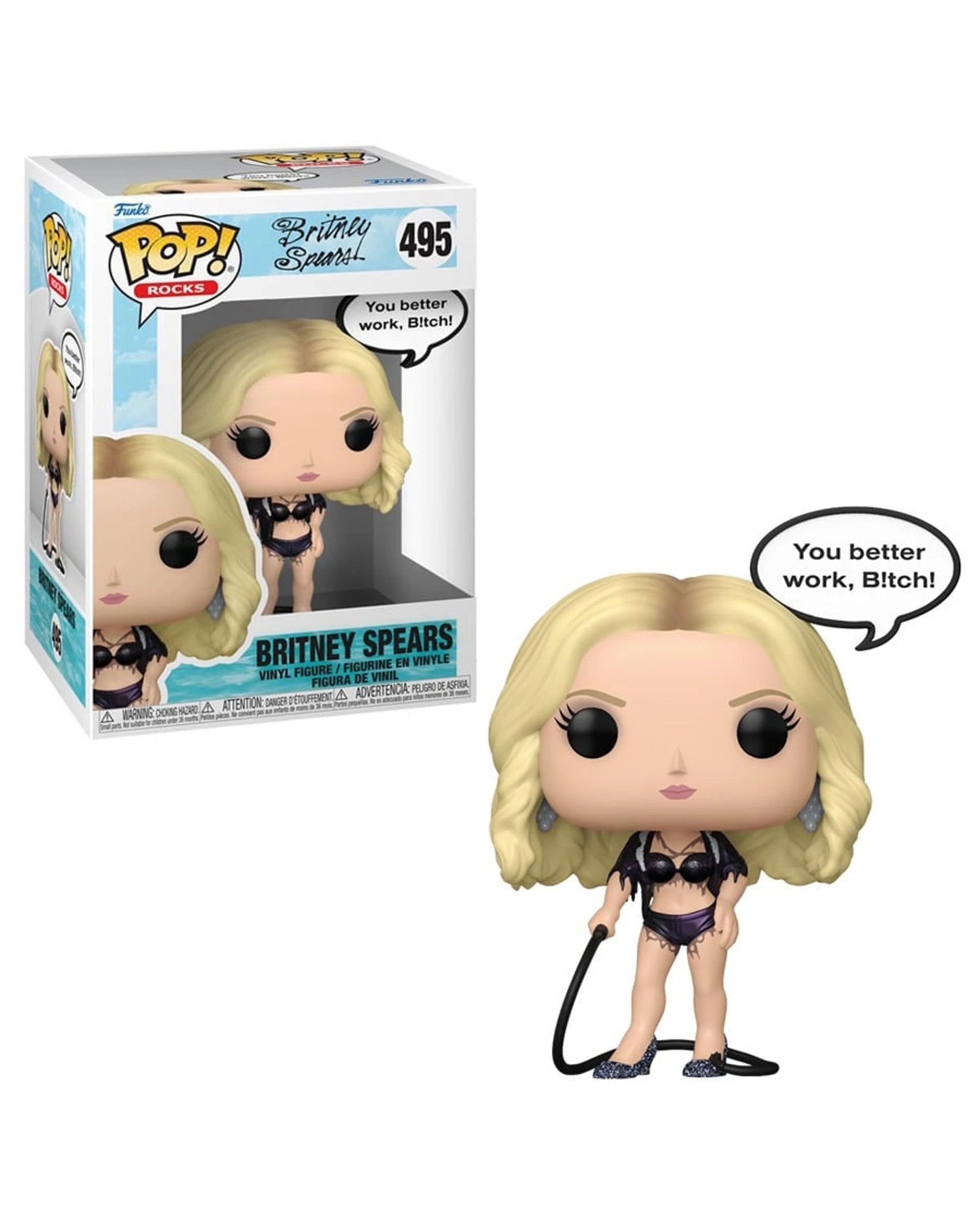 1 Britney Spears You Better Work, B!tch Funko POP! Vinyl, 1 of 3