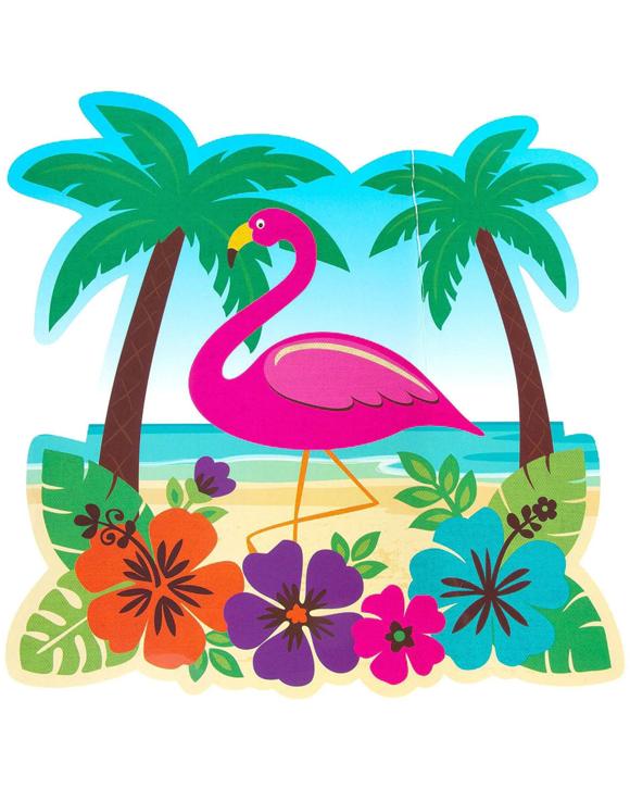 Amscan Inc. Summer Luau Island Cutout Wall Decoration