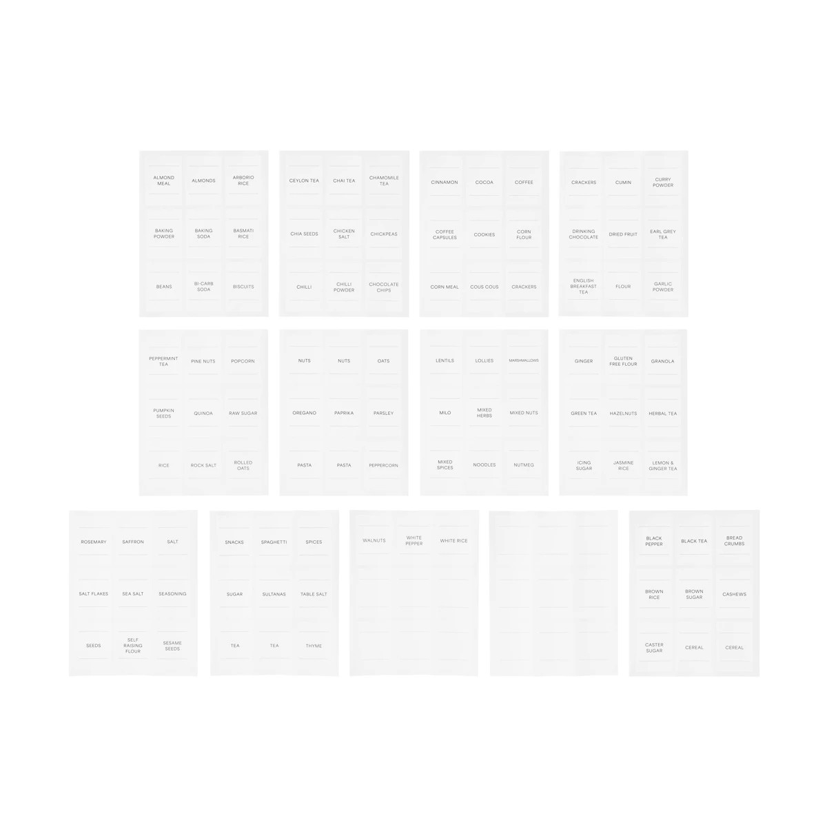 2 Large Pantry Labels, 2 of 4