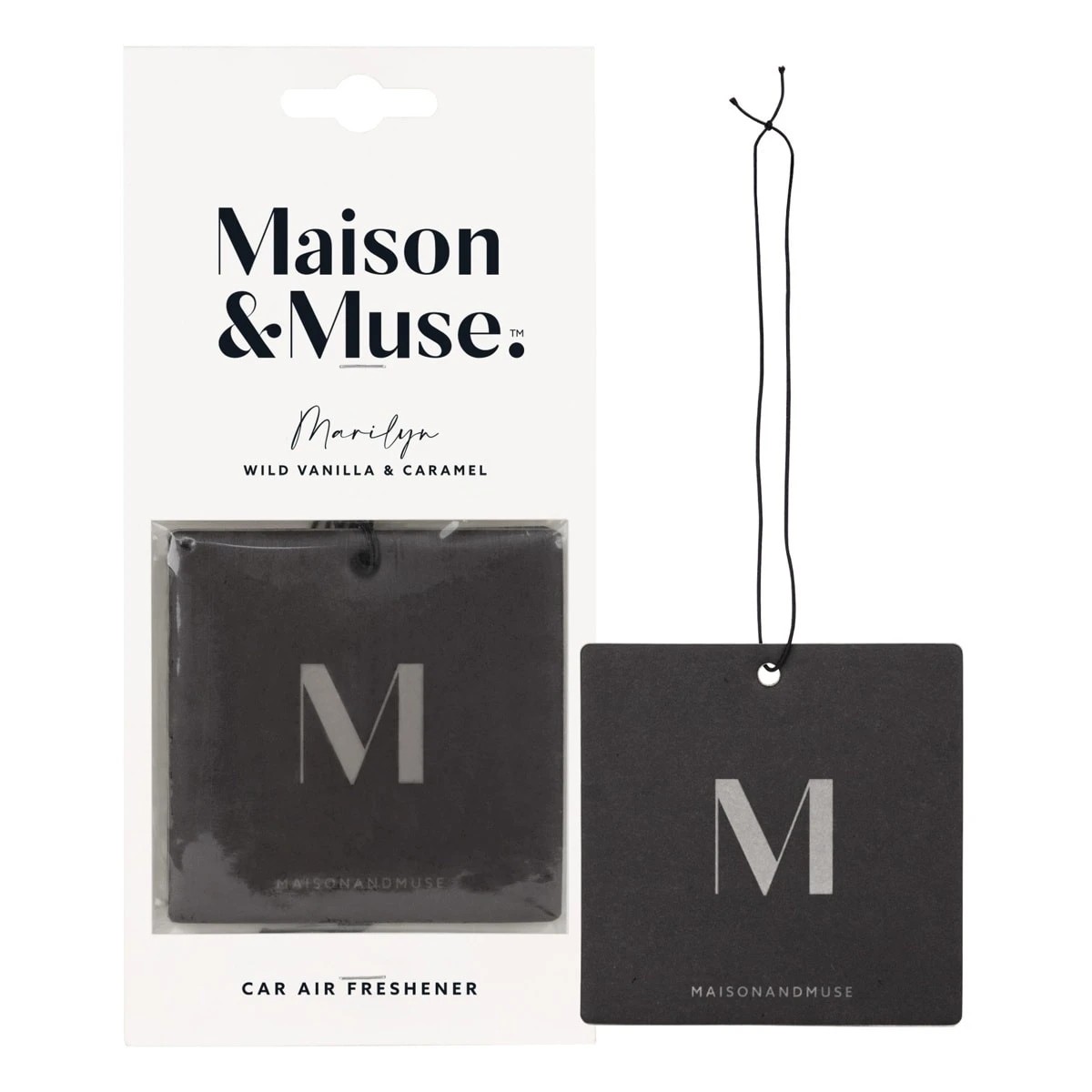 2 Maison and Muse Marilyn Car Air Freshener - Wild Vanilla and Caramel, 2 of 7