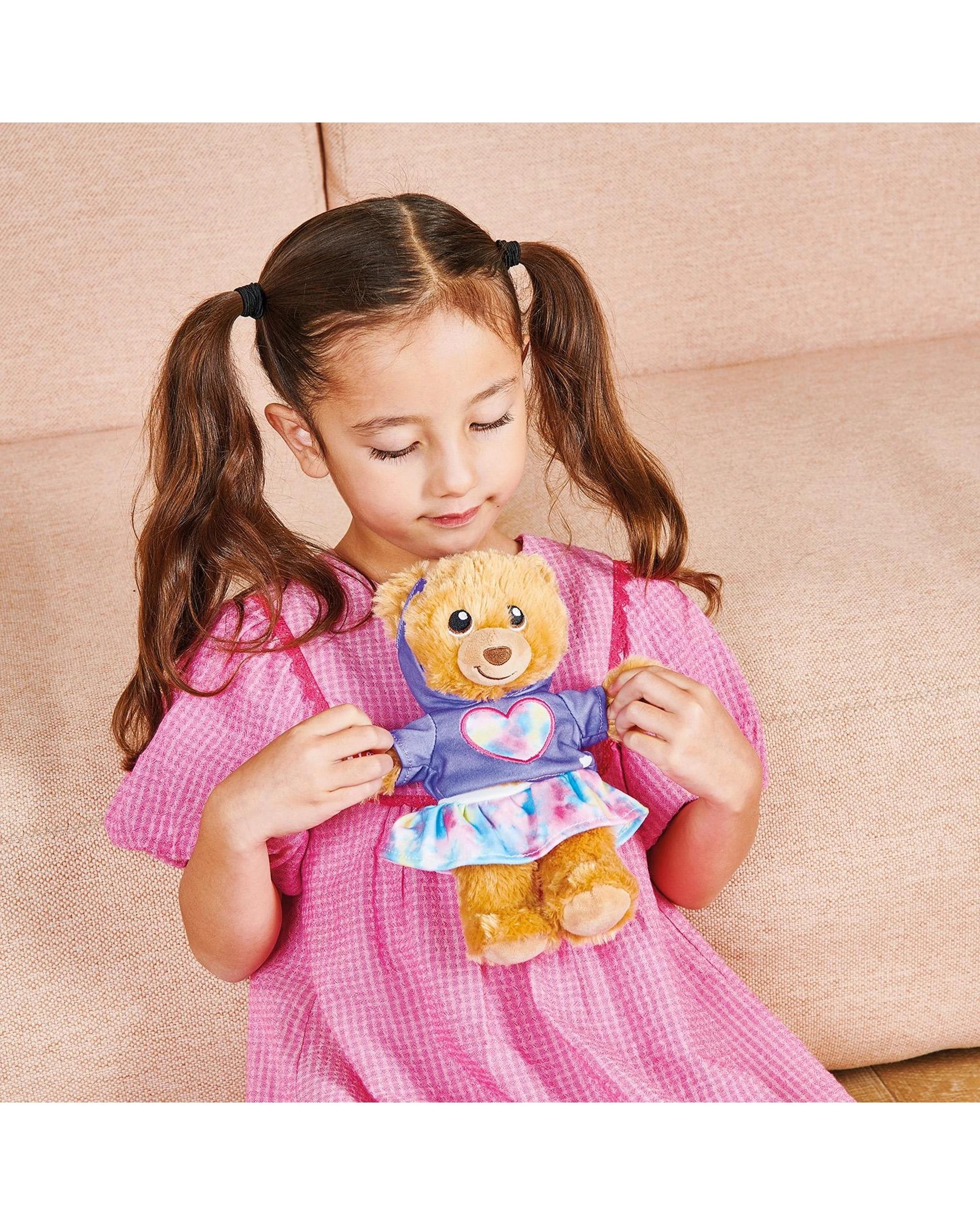 5 Casdon Build-A-Bear Workshop Purple Heart Clothing Accessory Pack - Purple, 5 of 5