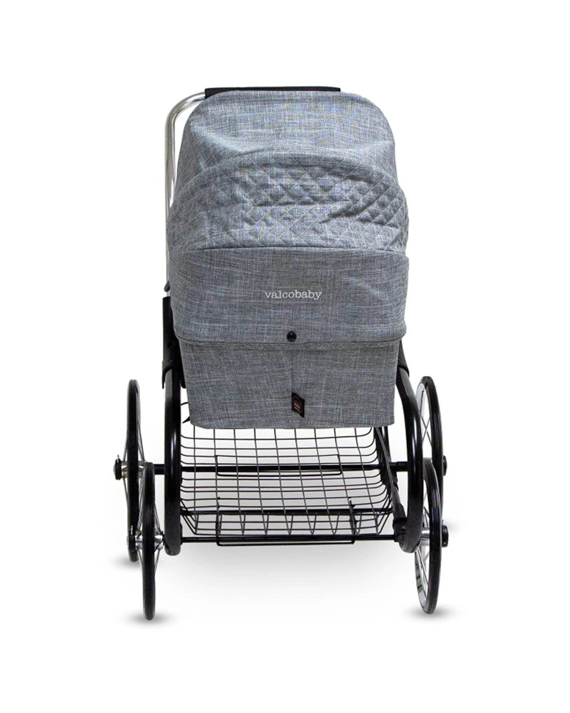 7 Just Like Mum Royale Doll Stroller Durable Nostalgic Design Large Size Easy - Grey, 7 of 7