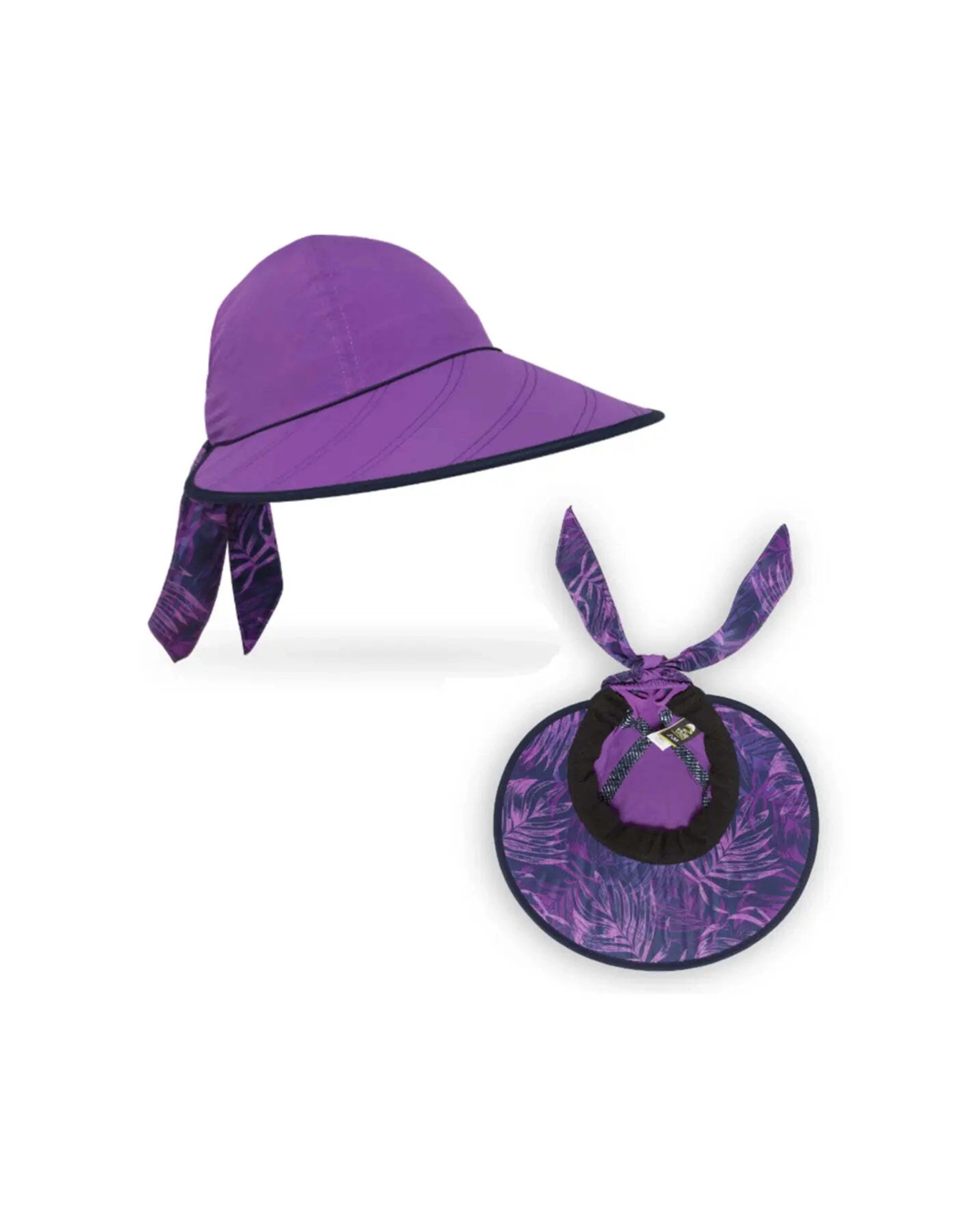 2 Sunday Afternoons Sun Seeker Hat One Size UPF 50+ Adjustable Rear Tie Dark Violet - Purple, 2 of 2