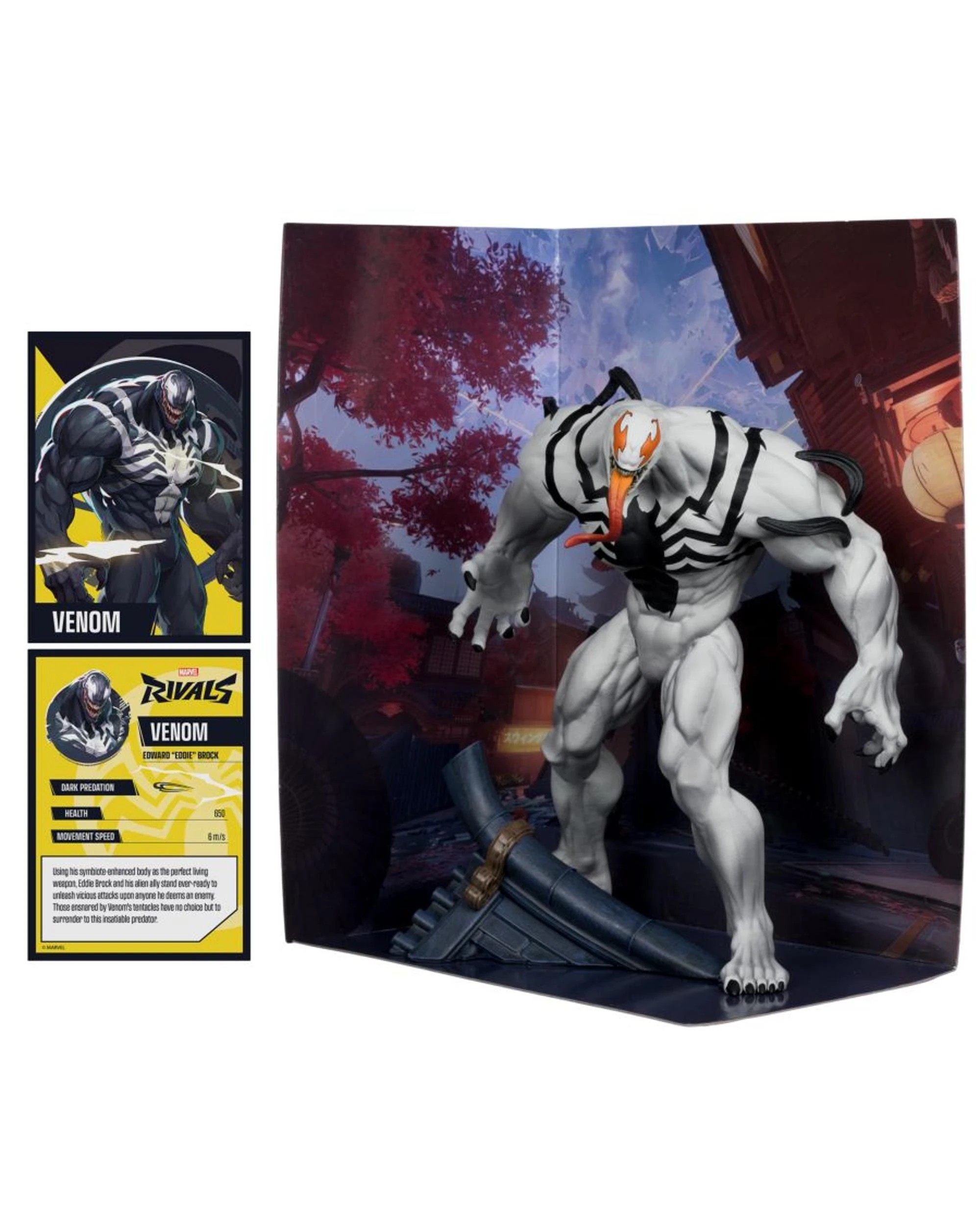 7 McFarlane Gamerverse Marvel Rivals Venom Anti Venom Red Platinum Version 1:6 Scale Figure, 7 of 8