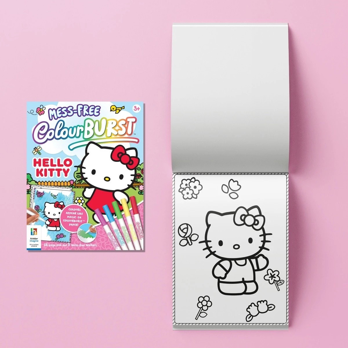 3 INKredibles Hello Kitty Mess-Free Activity Kit - Book, 3 of 9