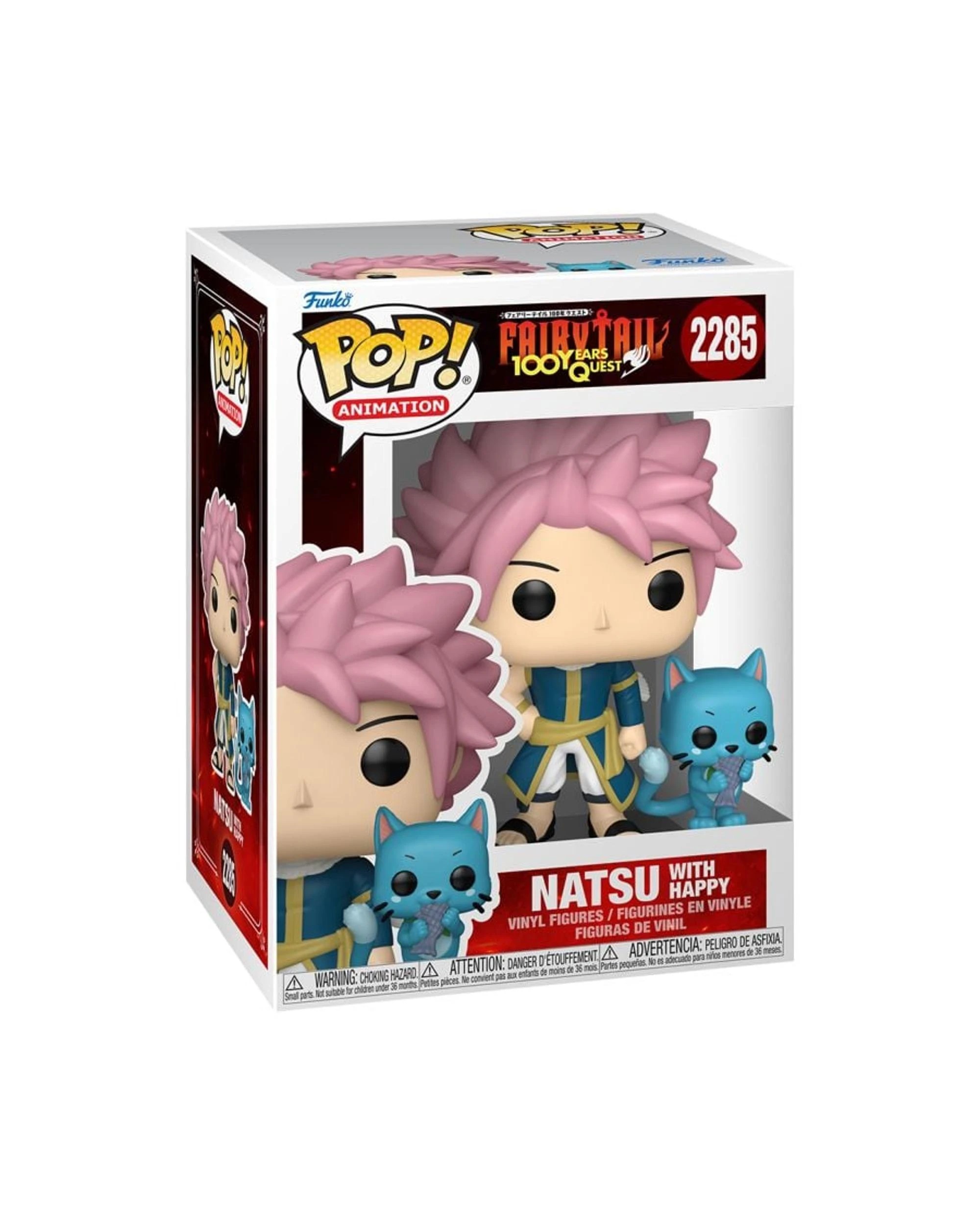 3 Fairy Tail 100 Years Quest Natsu with Happy Funko POP! Vinyl, 3 of 3