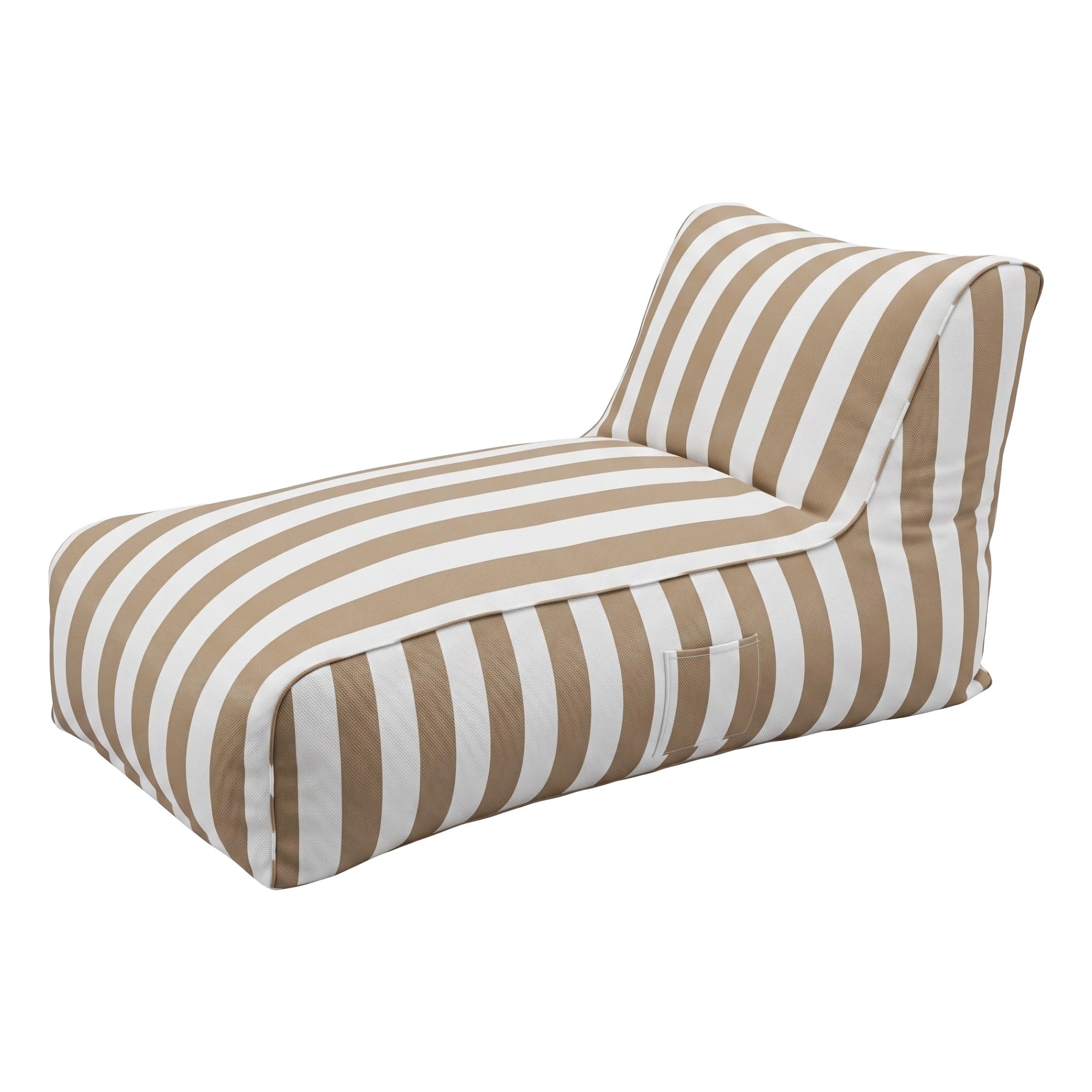 1 Artiss Outdoor Bean Bag Chair Cover No Filler Patio Beanbag Sofa Cover - White, 1 of 10