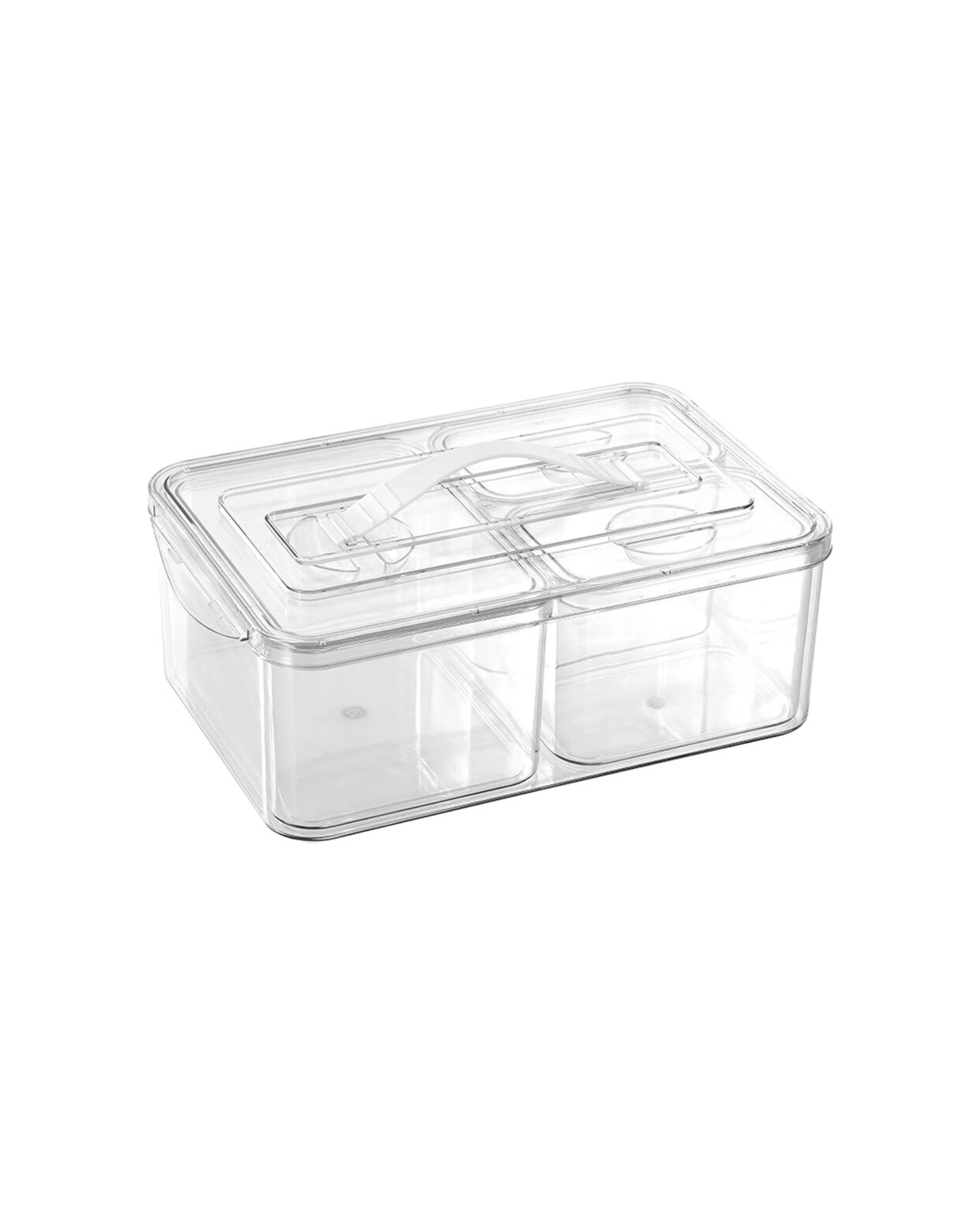 4 Boxsweden Crystal 4 Piece Storage Container Clip Lock Lid 2x1L 1x2.15L 1x5.4L, 4 of 7