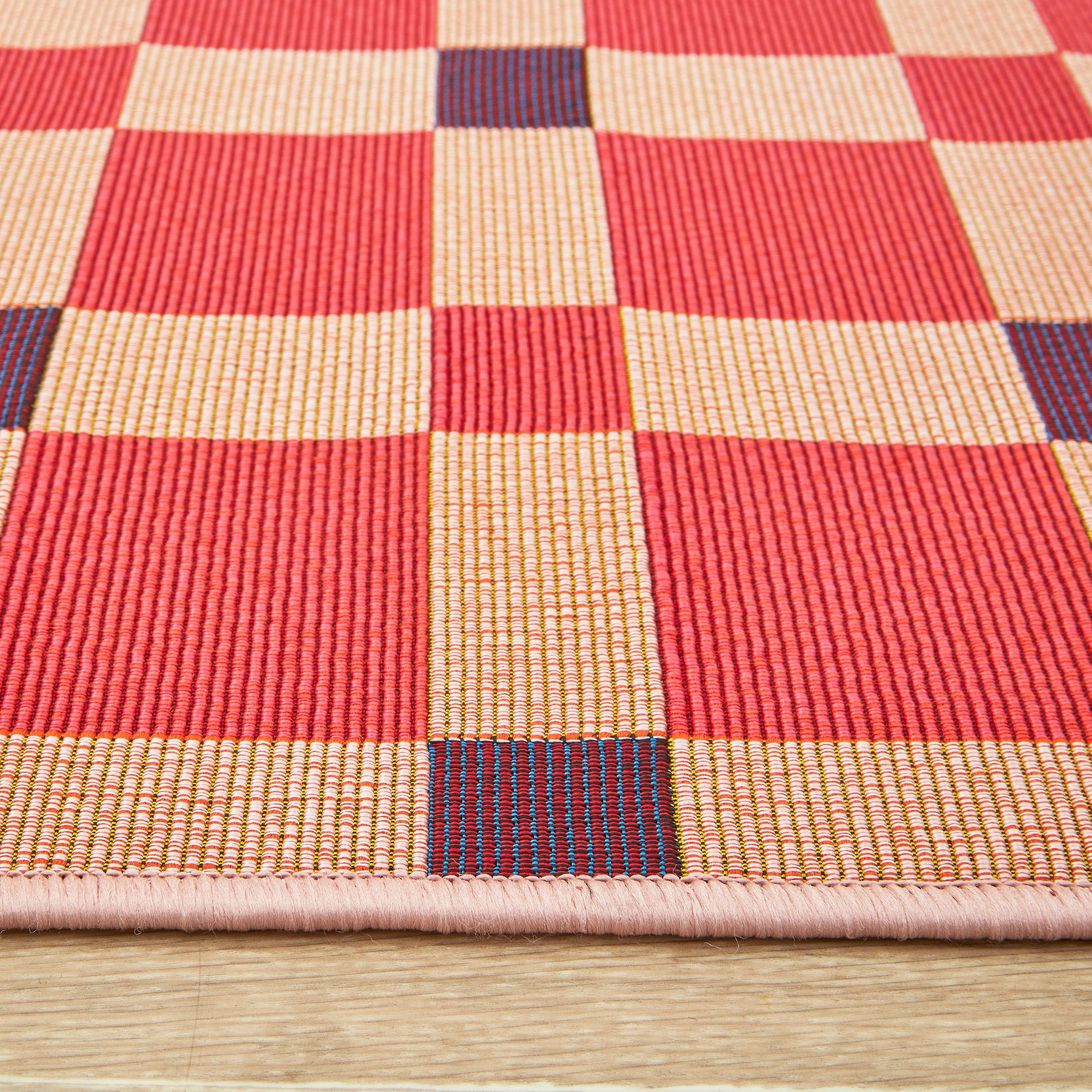 5 Common Ground Rugs Horizon Tito 400x80cm - Large Outdoor Rug - Pink, 5 of 6