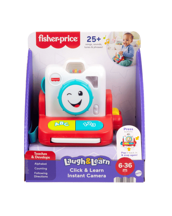 Fisher-Price Laugh and Learn Click and Learn Instant Camera