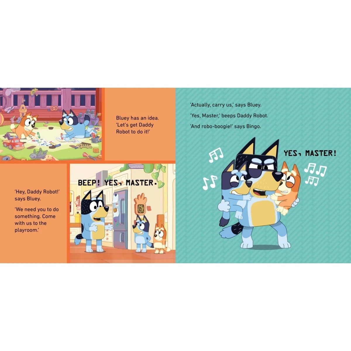 3 Bluey: Daddy Robot - Book, 3 of 4