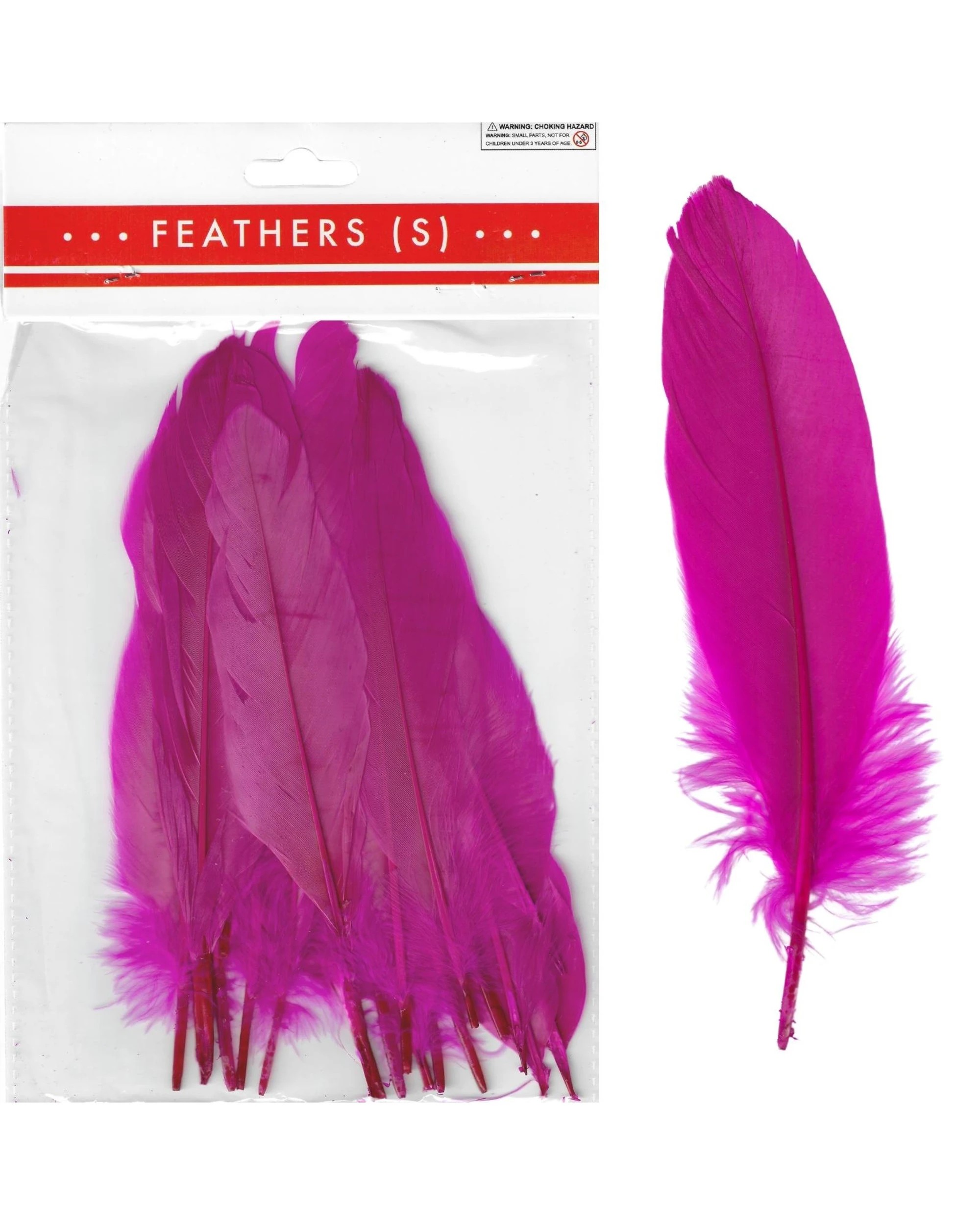 1 JD Party Hot Feathers 17cm - Pink, 1 of 1