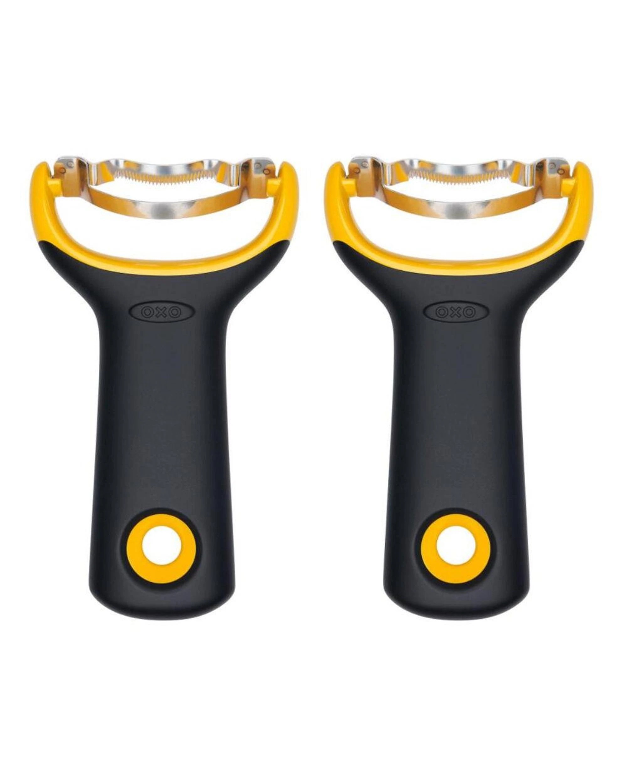 1 OXO Good Grips Soft Grip Corn Prep Peeler Y Shape Set of 2 - Black, 1 of 8
