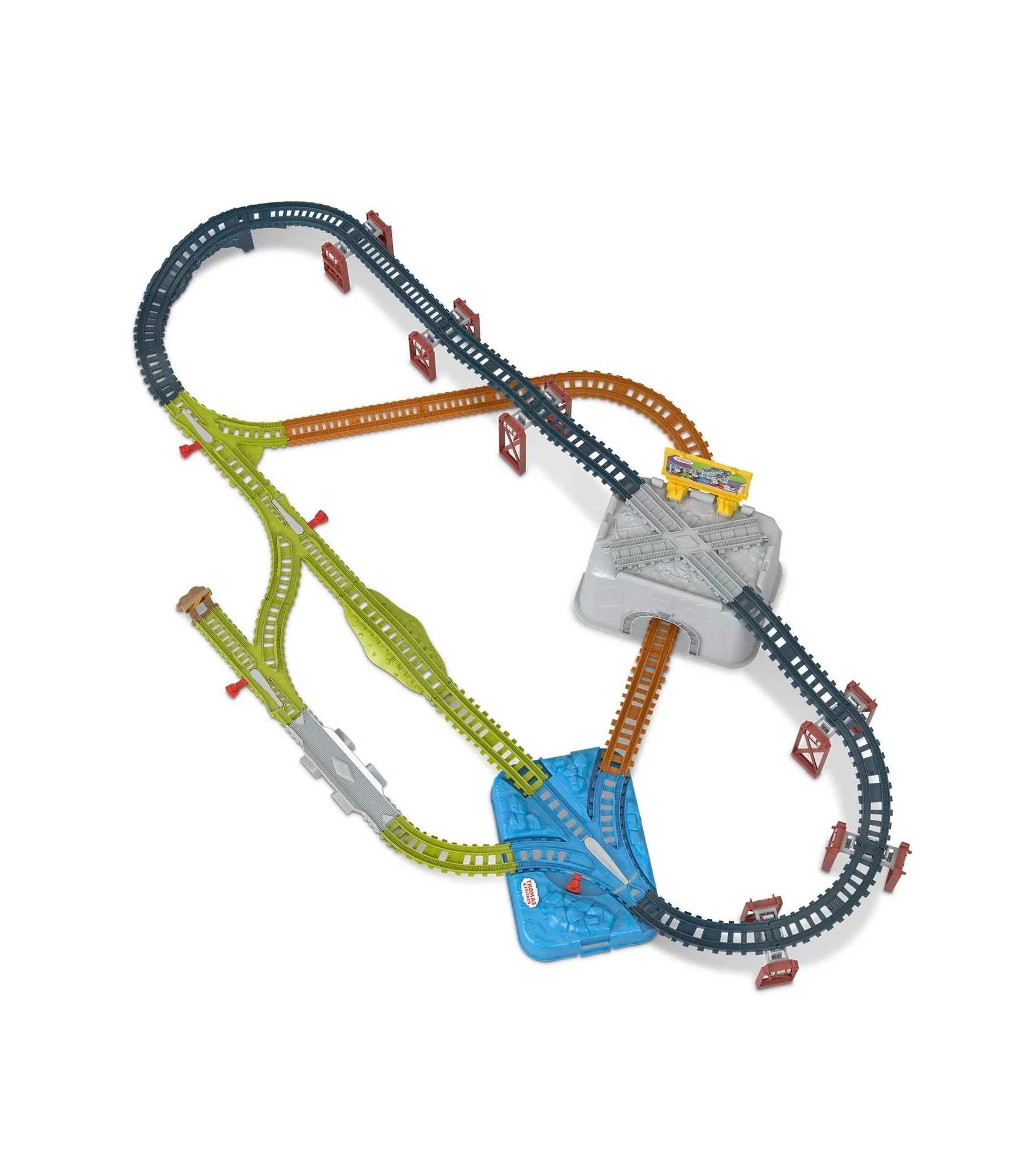 3 Thomas & Friends Connect & Build Track Bucket - Blue, 3 of 6