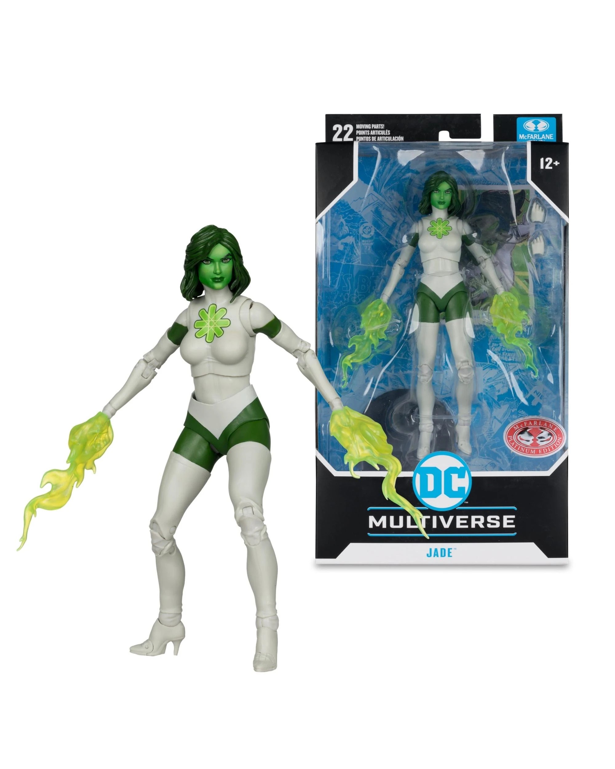 1 DC Multiverse Green Lantern Corps Jade Red Platinum Edition 7 inch Action Figure, 1 of 9