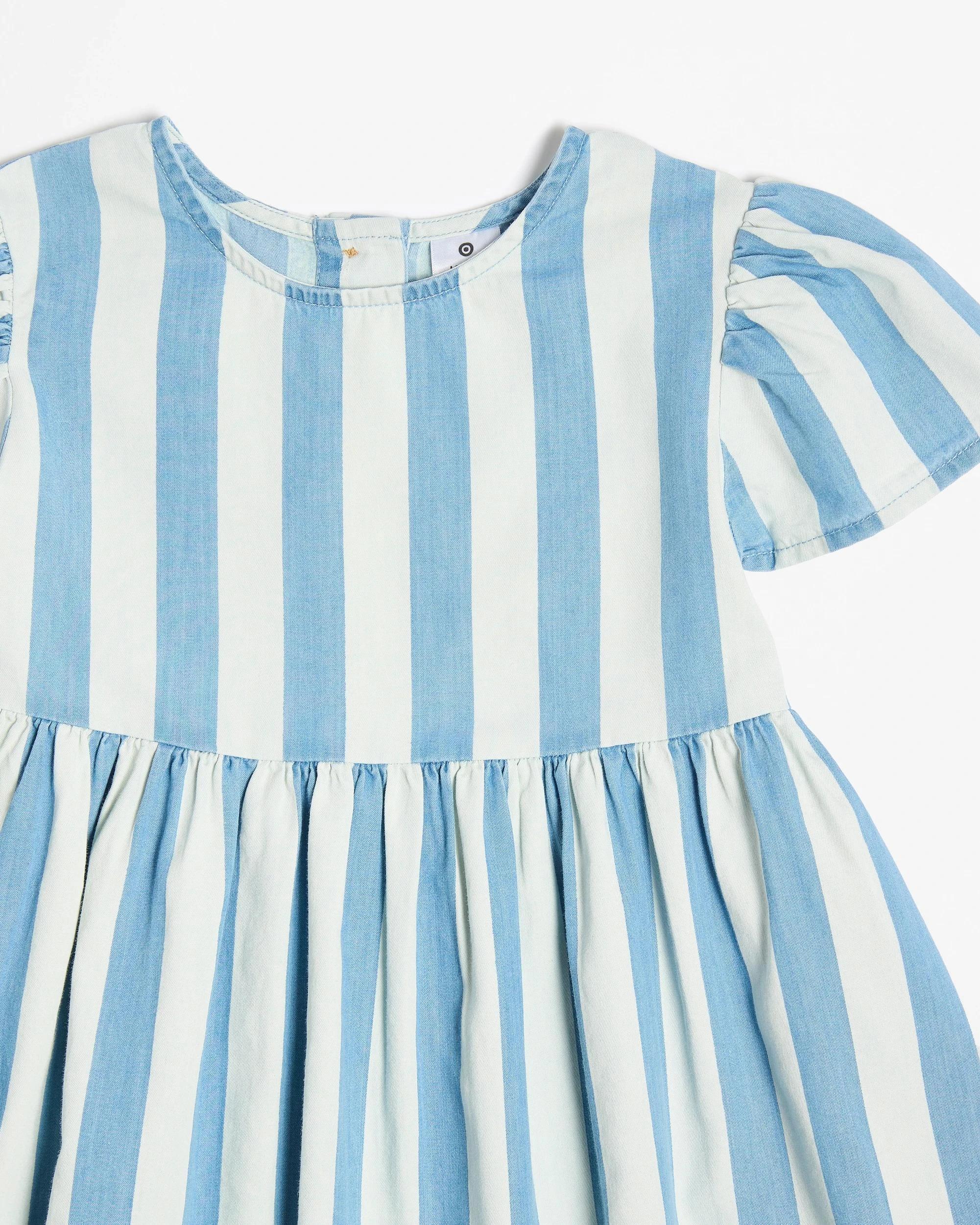 5 Target Kids Australian Cotton Stripe Dress BLUE / STRIPE, 5 of 5