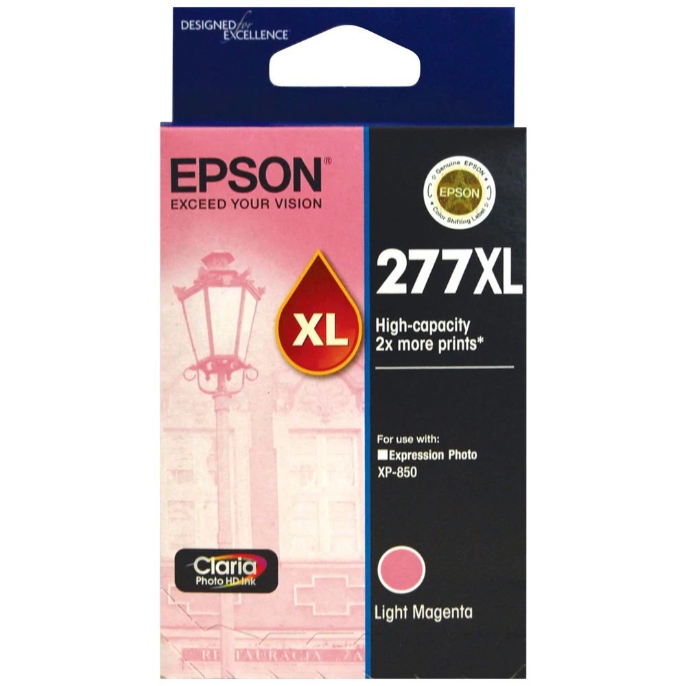1 Epson 277XL Ink Cartridge Light Magenta, 1 of 1