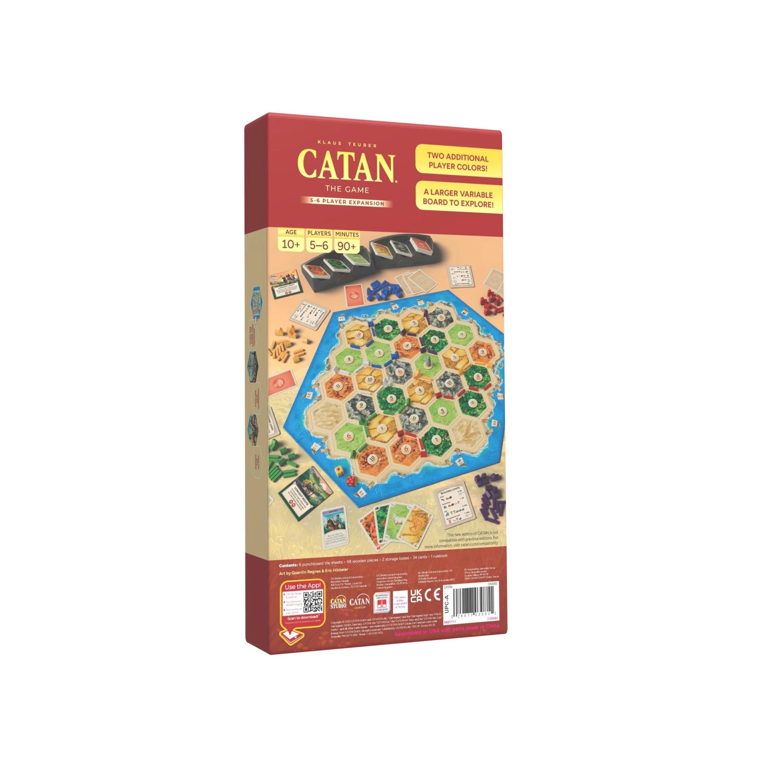2 CATAN (6th Edition) - The Game 5-6 Player Expansion - Multi, 2 of 2