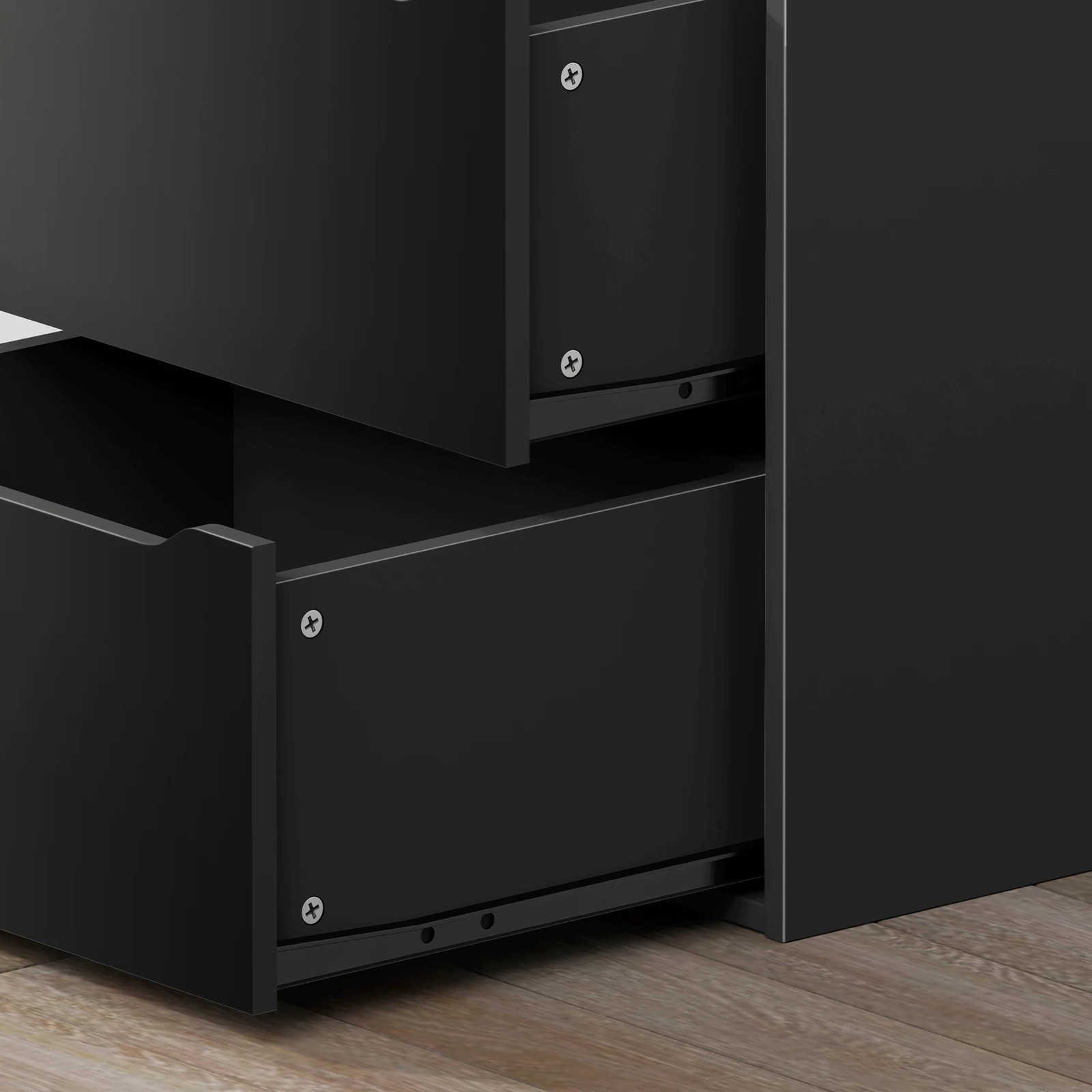 5 Alfordson Wardrobe 7 Drawers Clothes Storage Cabinet - Black, 5 of 10