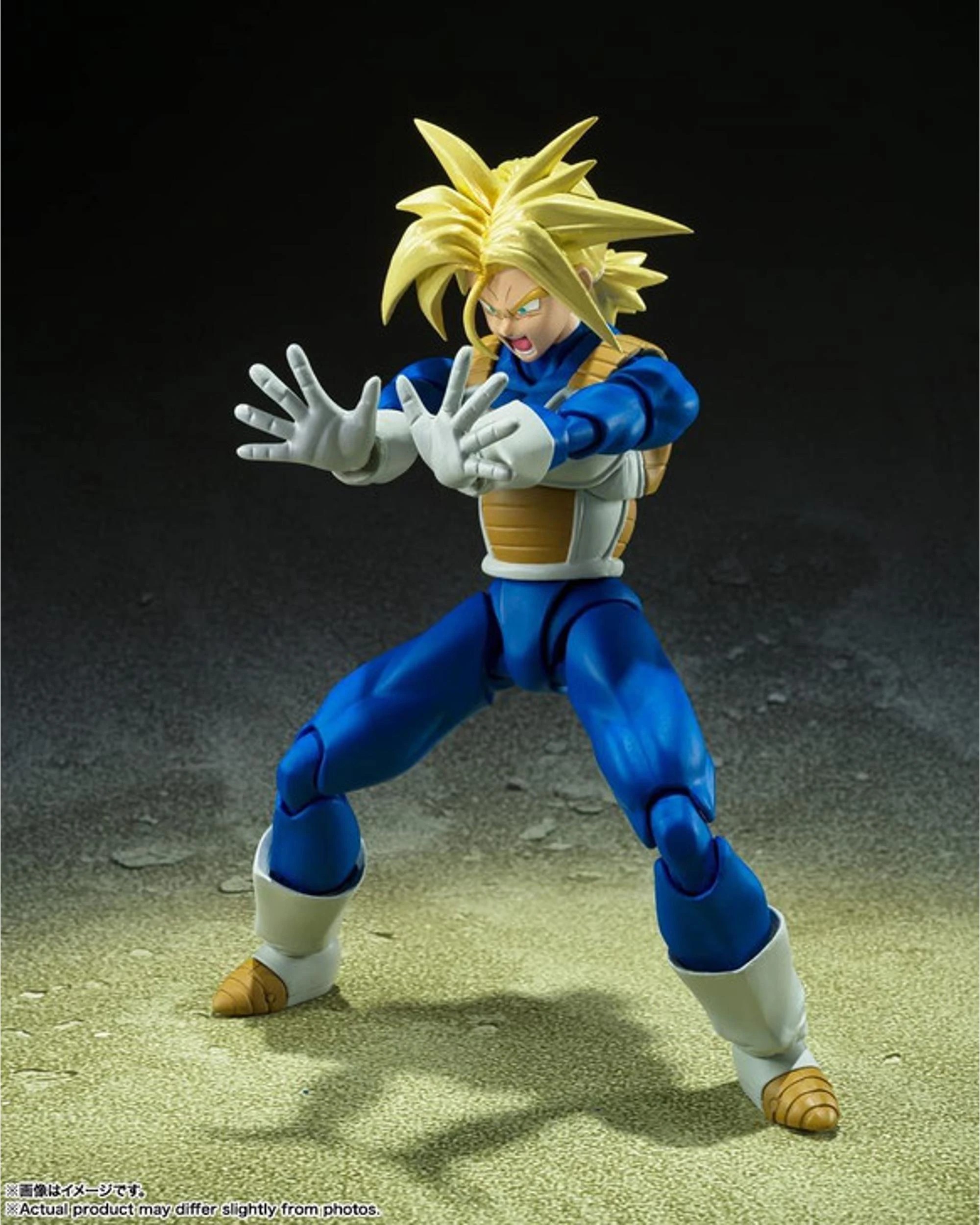 4 Tamashii Nations S.H. Figuarts Dragon Ball Super Saiyan Trunks Infinite Latent Super Power Figure, 4 of 7