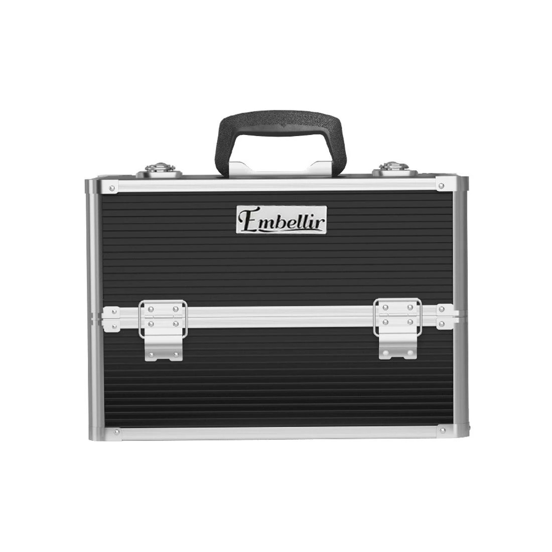 3 Embellir Beauty Case Makeup Travel Bag Large Organiser Carry Storage PortableBox - Multi, 3 of 8