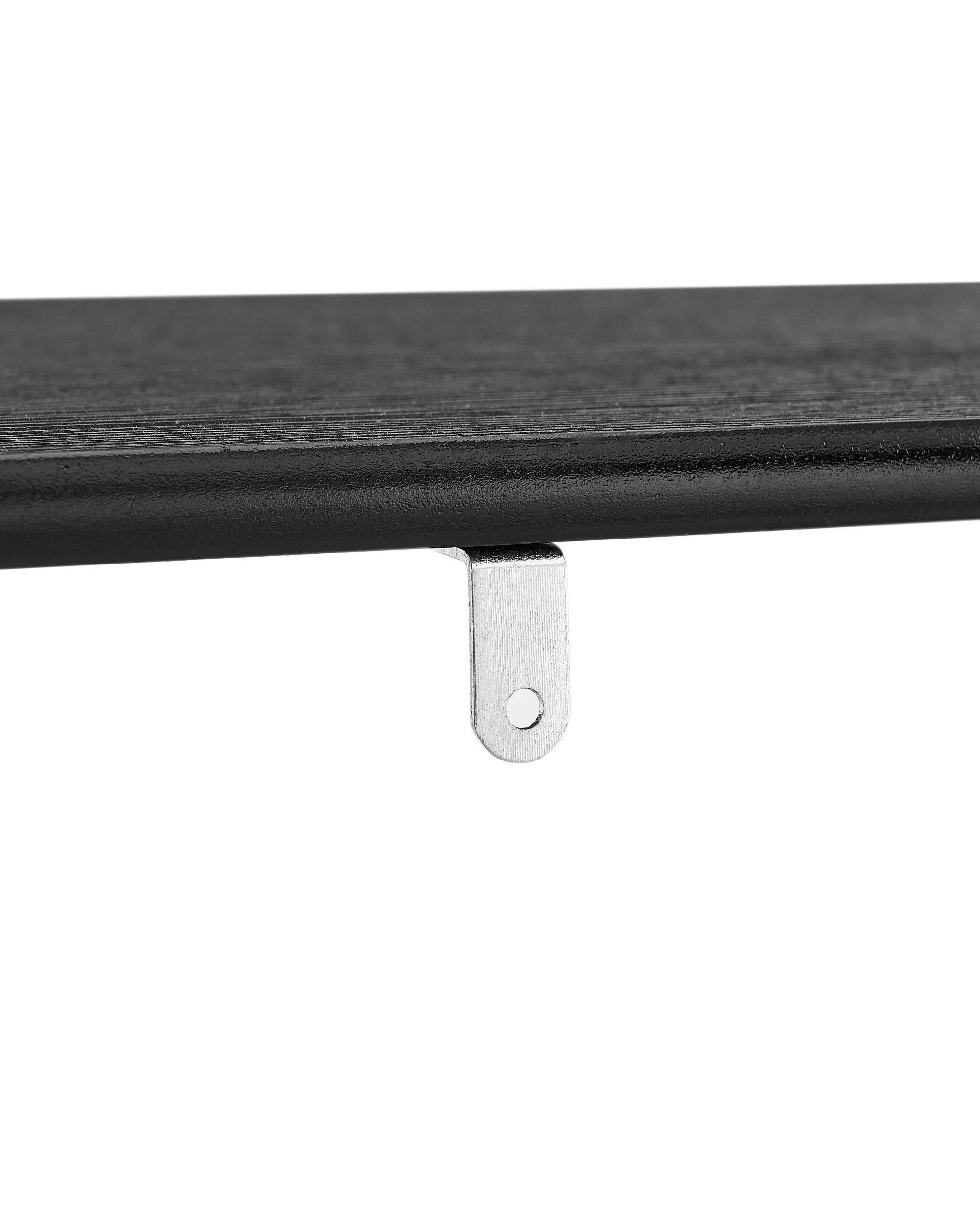 9 Kodu Open Shelf Unit Shelving Display Rectangular 3 Levels Black and Oak, 9 of 10