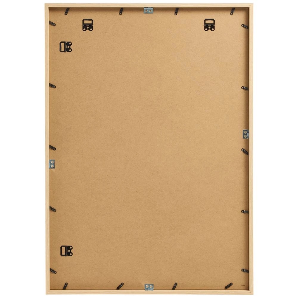 4 Officeworks Poster Frame A1 Oak, 4 of 4