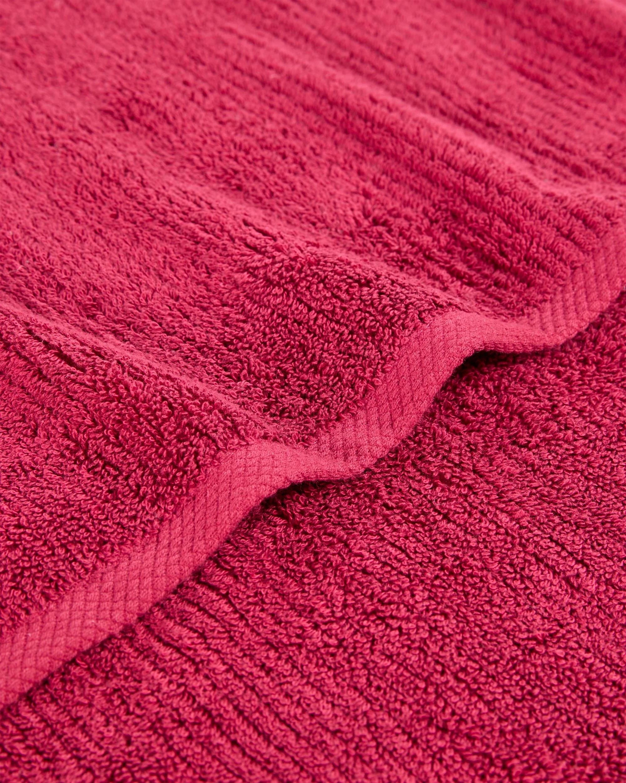 3 Target Australian Cotton Ribbed Bath Sheet - Piper - Pink, 3 of 3