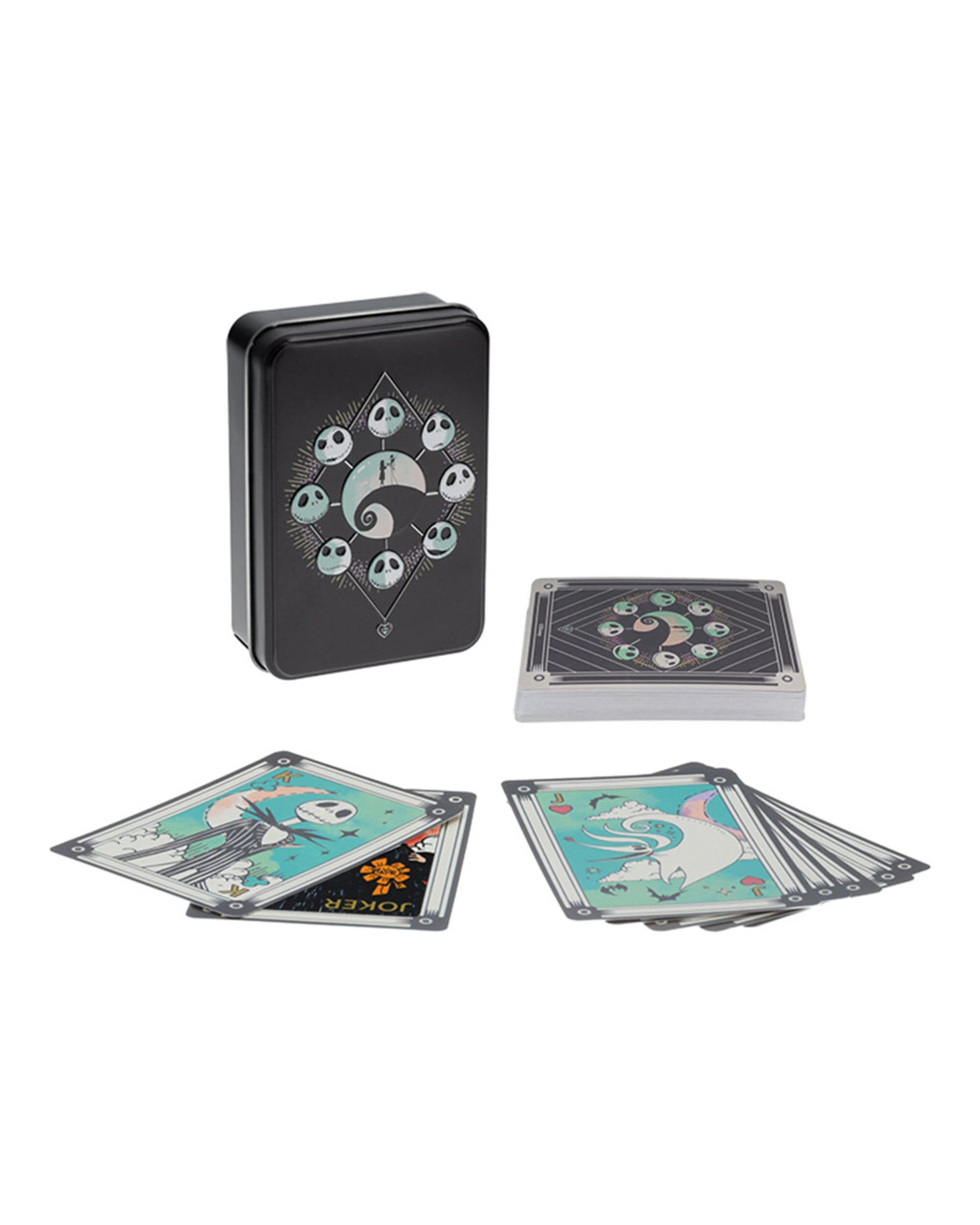 1 Disney - The Nightmare Before Christmas Playing Cards with Tin, 1 of 5