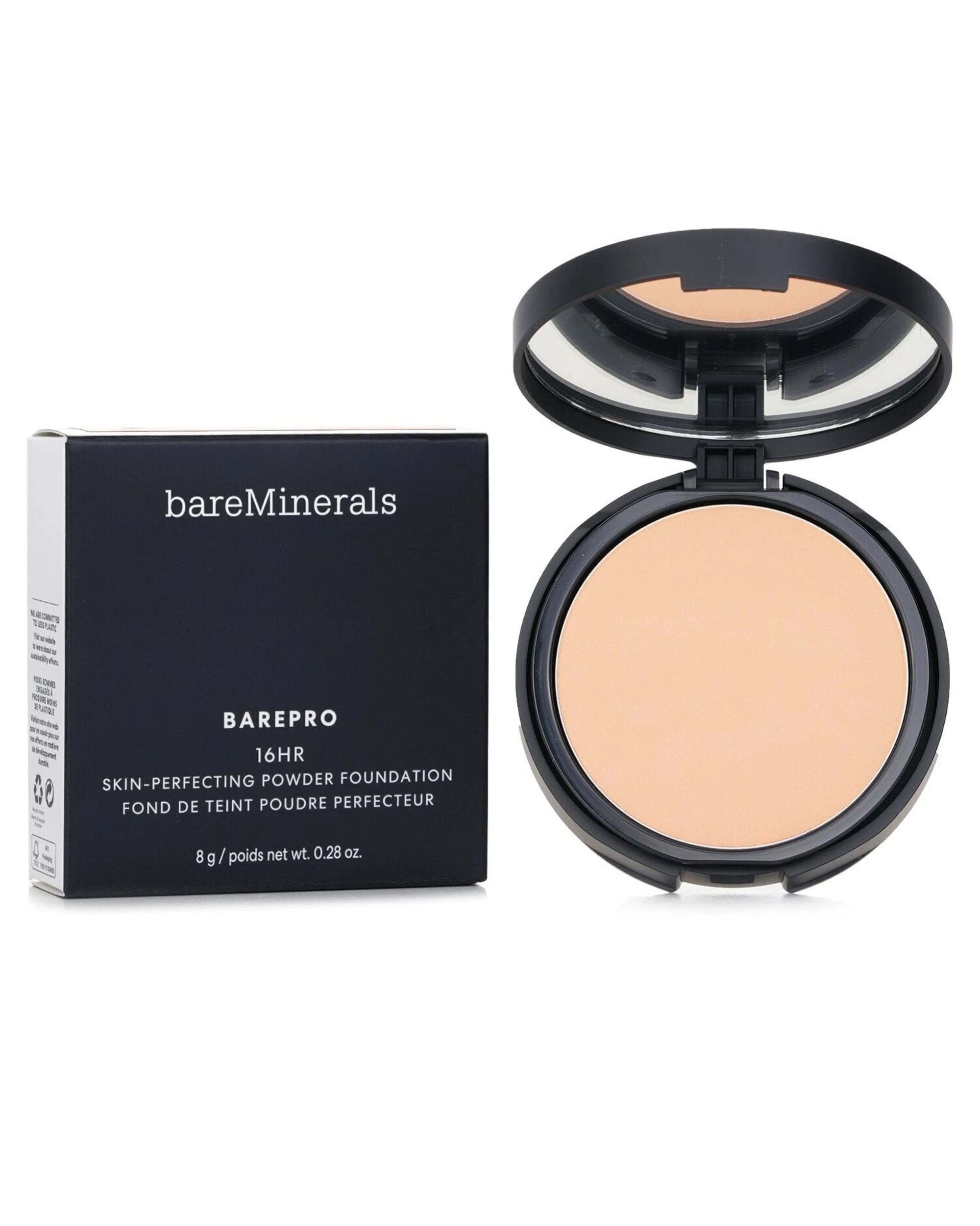 2 BareMinerals Barepro 16HR Skin Perfecting Powder Foundation - # 15 Fair Cool  8g/ 0.28 oz - 15 Fair Cool, 2 of 4