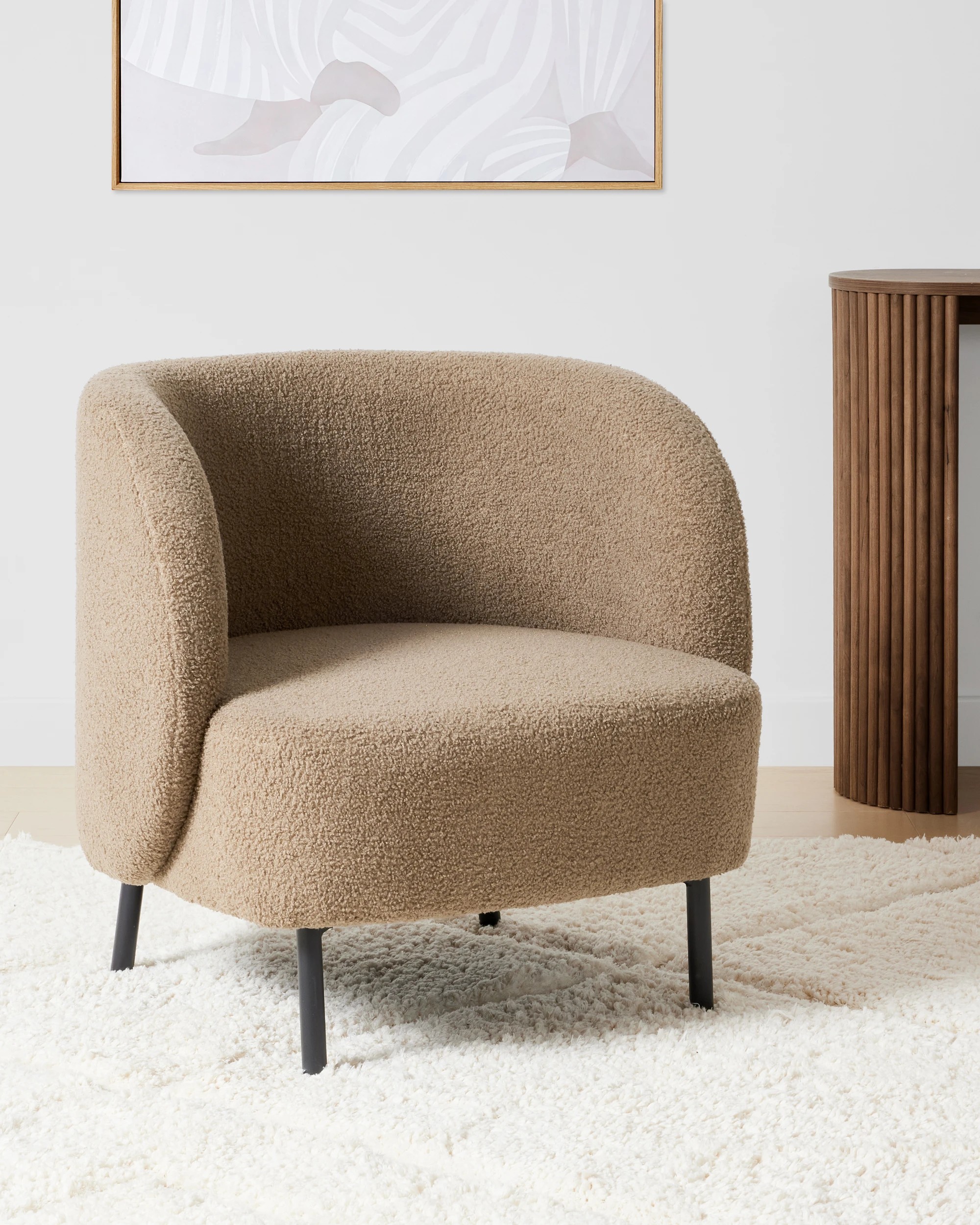 1 Abbey Lounge Chair - Chocolate, 1 of 8