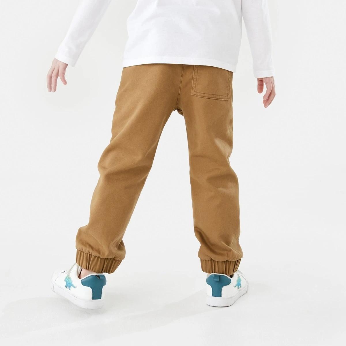 2 Pull-On Knit Joggers FOXTROT BROWN, 2 of 8