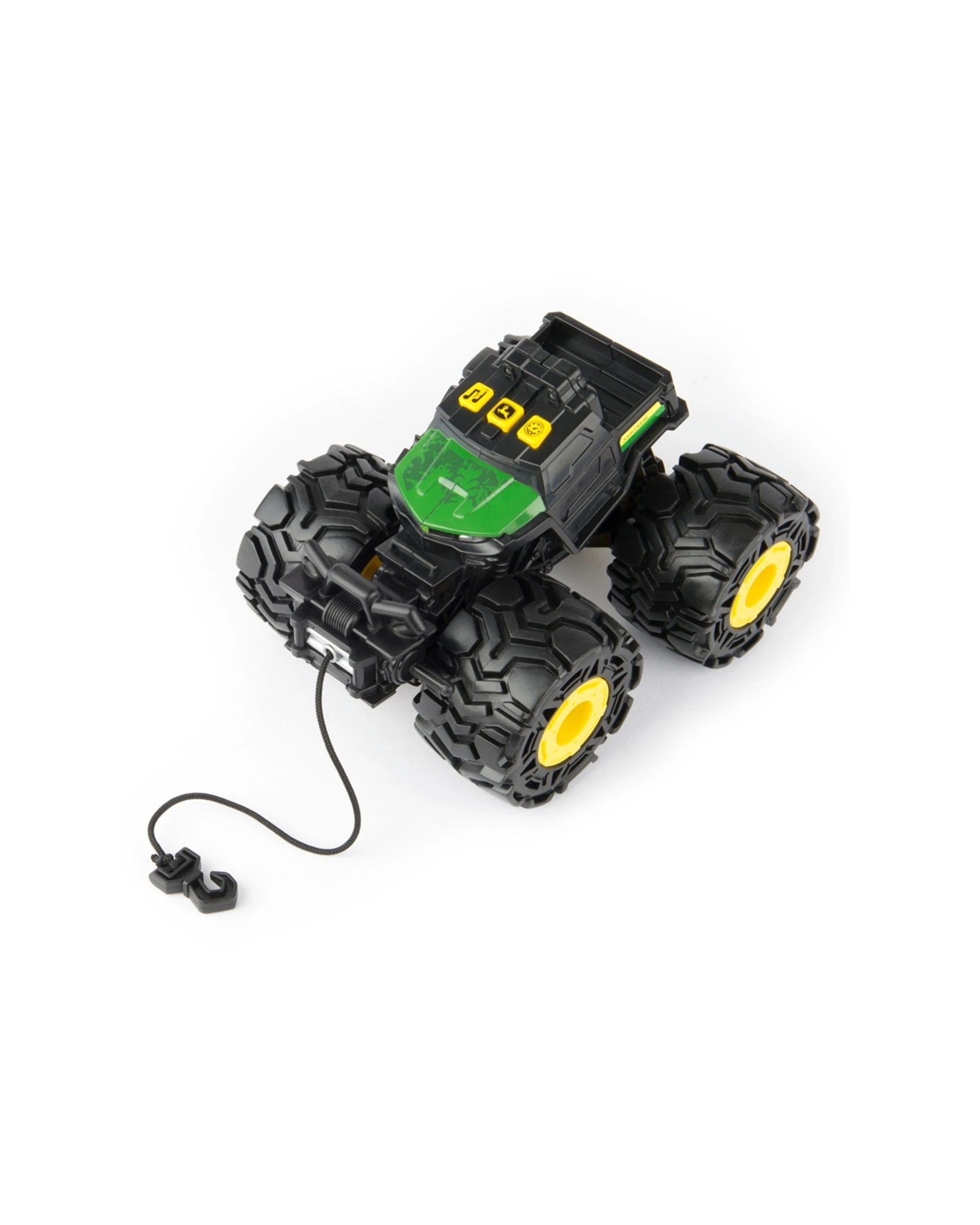 2 John Deere Kids Monster Treads Light Sound Gator Kids Toy Super Bouncy Tyres - Multi, 2 of 8