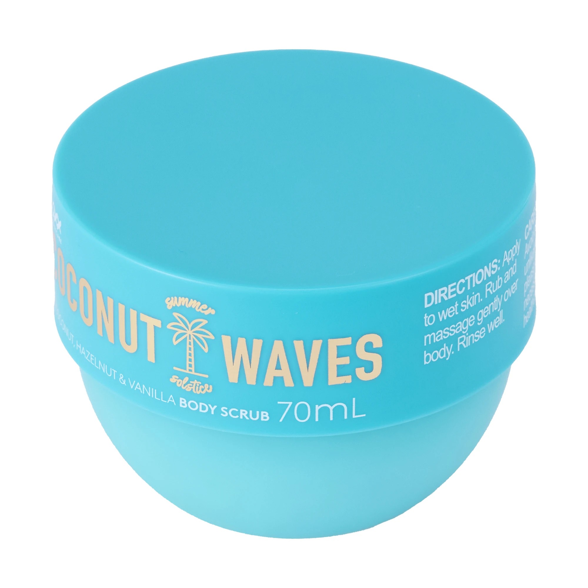2 OXX Bodycare Coconut Waves Summer Solstice Body Scrub 70ml - Coconut, Hazelnut and Vanilla, 2 of 6