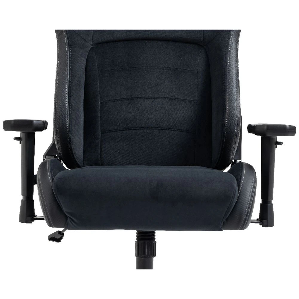 7 Typhoon Viper XL Gaming Chair Fabric Black Ergonomic Chairs and Desk Chairs, 7 of 10