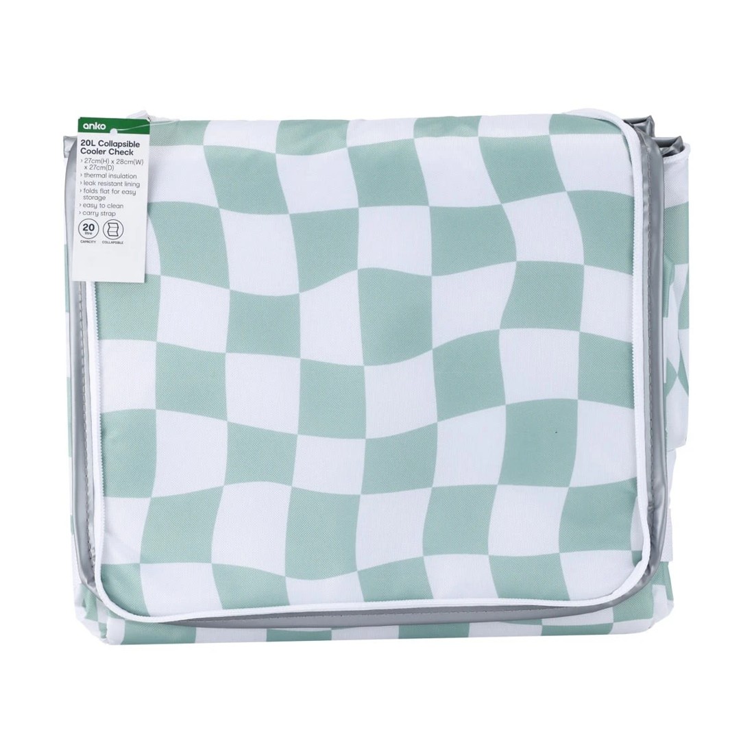 10 20L Collapsible Cooler - Check, 10 of 10