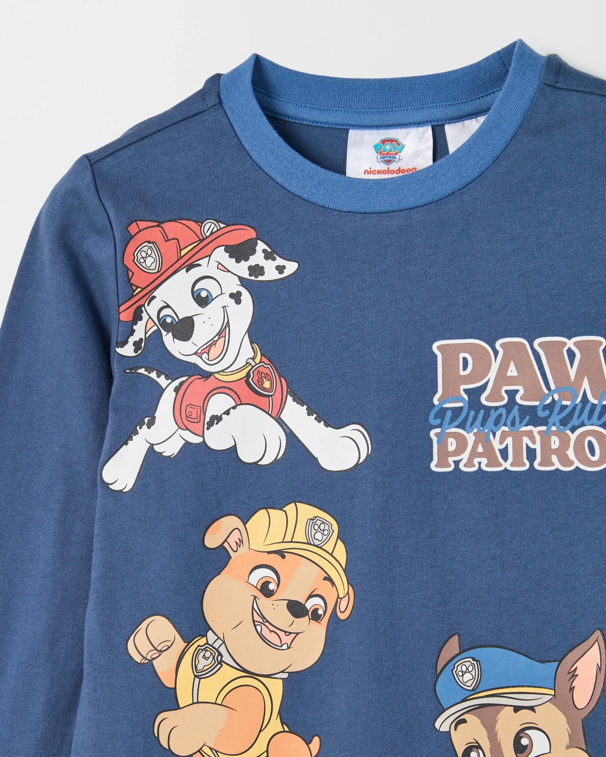 4 Paw Patrol Australian Cotton 2 Pack Younger Boys Knit Pyjama Set PAW PATROL, 4 of 6