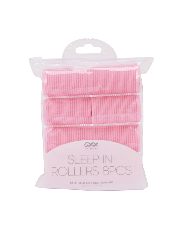 OXX Haircare 8 Piece Sleep In Rollers - 