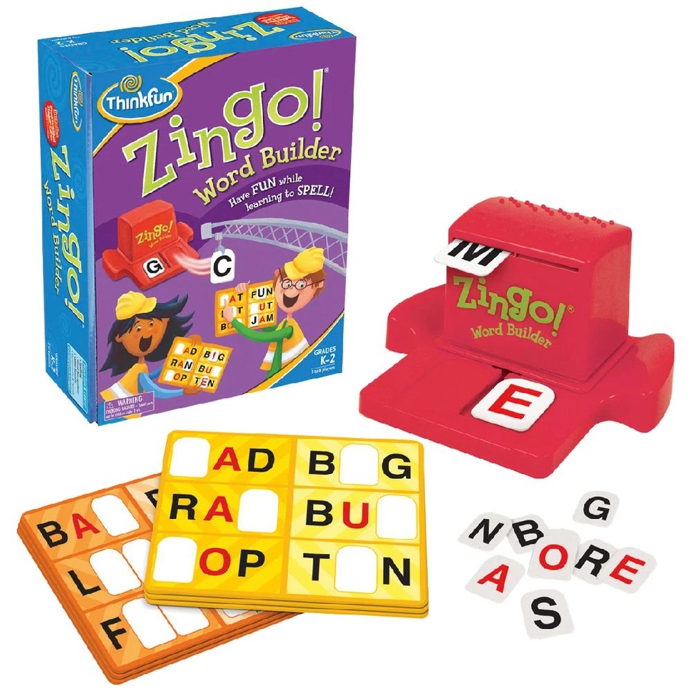 1 Thinkfun Zingo Word Building Game, 1 of 1