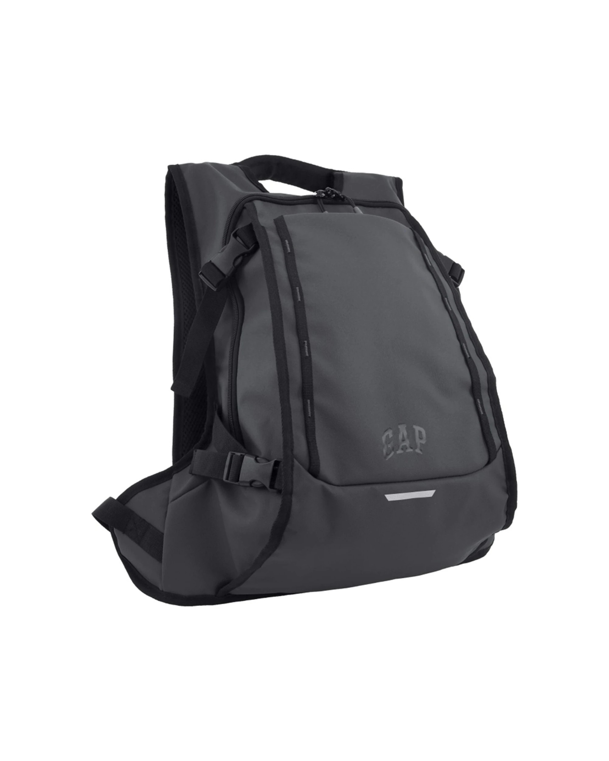 1 GAP Water Repellent Secure Travel Laptop Backpack Bag 30x55cm - Charcoal, 1 of 6