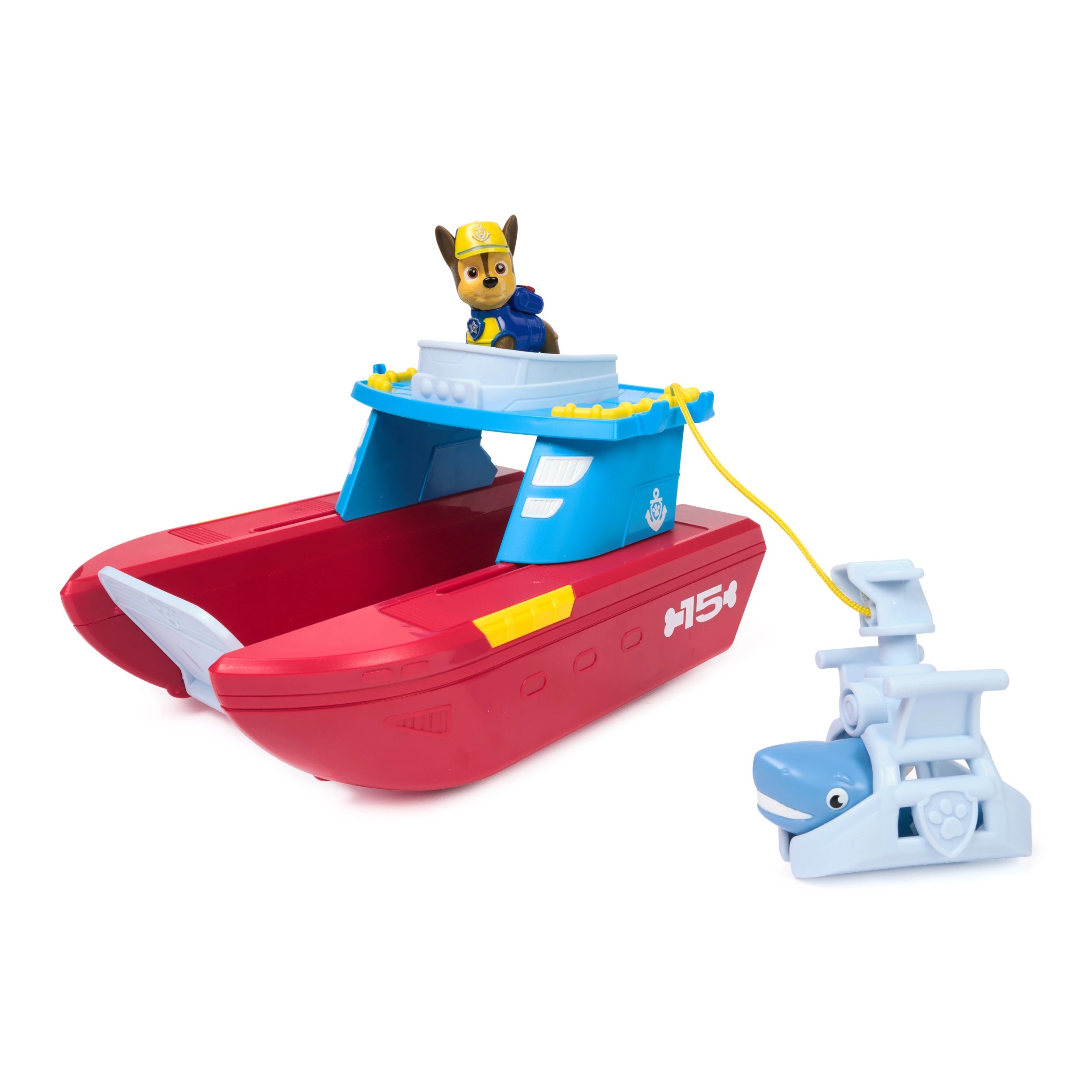 4 PAW Patrol Sea Patroller Vehicle with Chase, 4 of 6