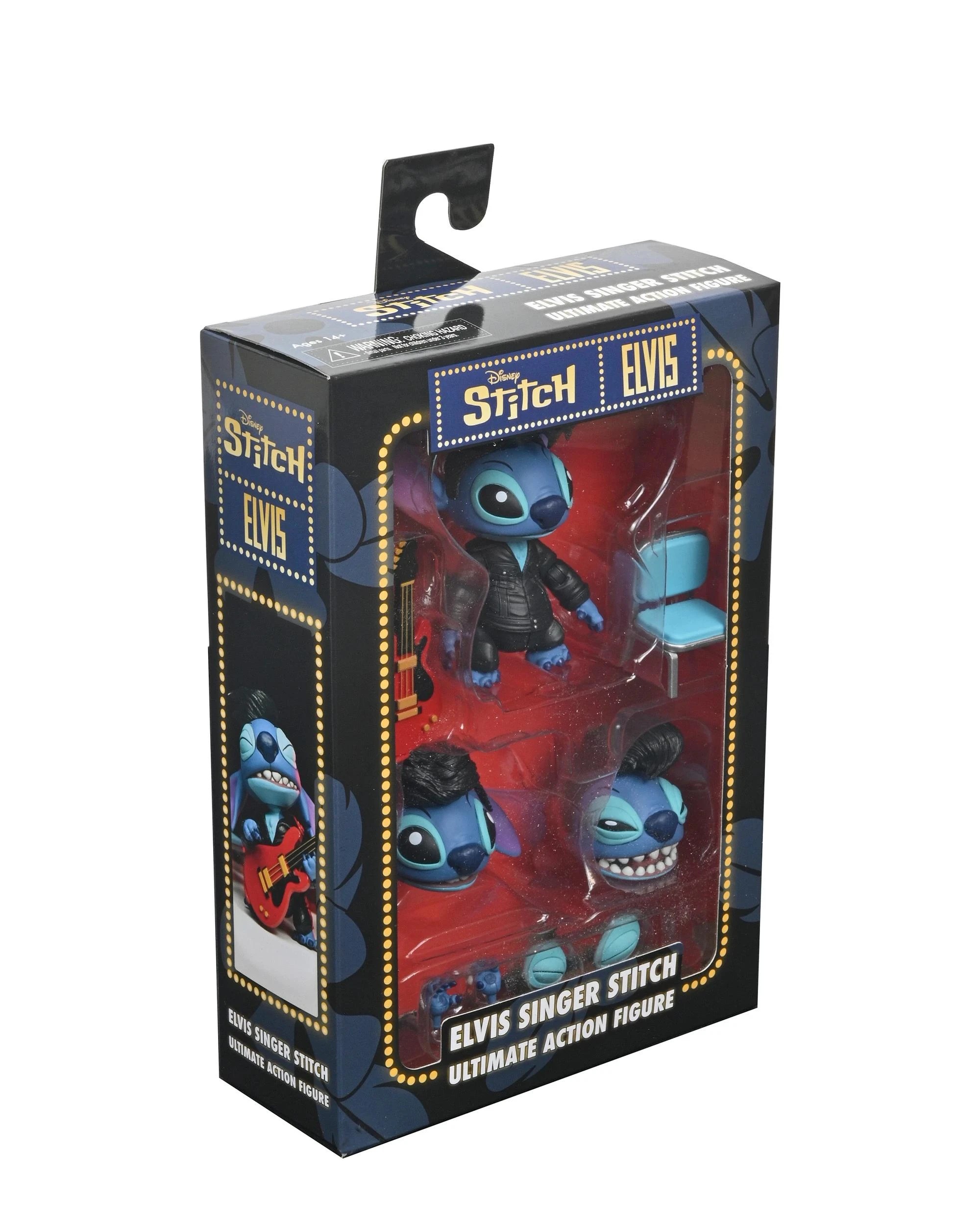 5 Neca-Disney Lilo & Stitch Ultimate Singer Elvis Stitch 7 Inch Scale Action Figure - Blue, 5 of 8