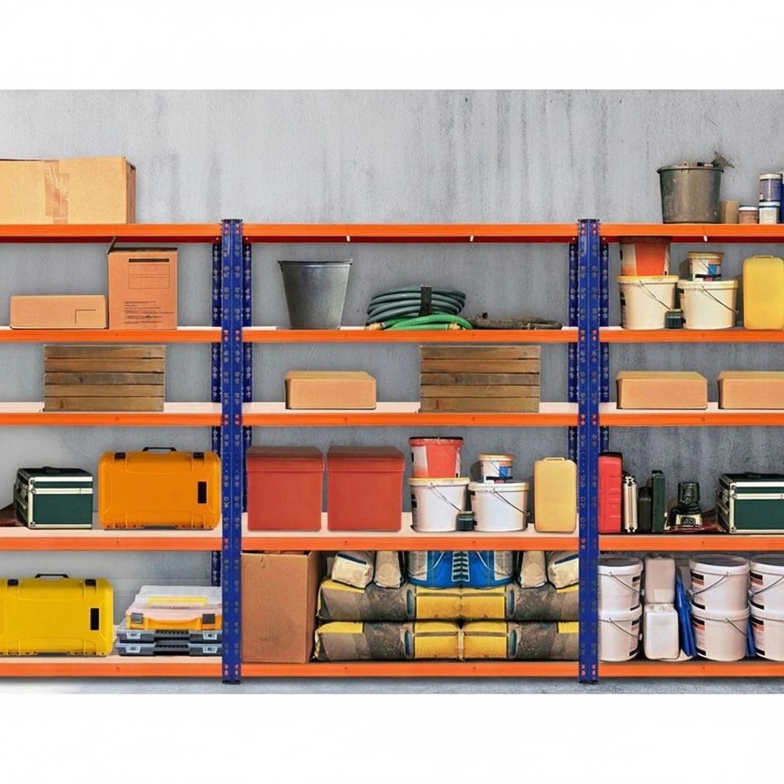 4 Giantz 1.8M Garage Shelving Warehouse Rack Pallet Racking Storage Shelve - Multi, 4 of 4