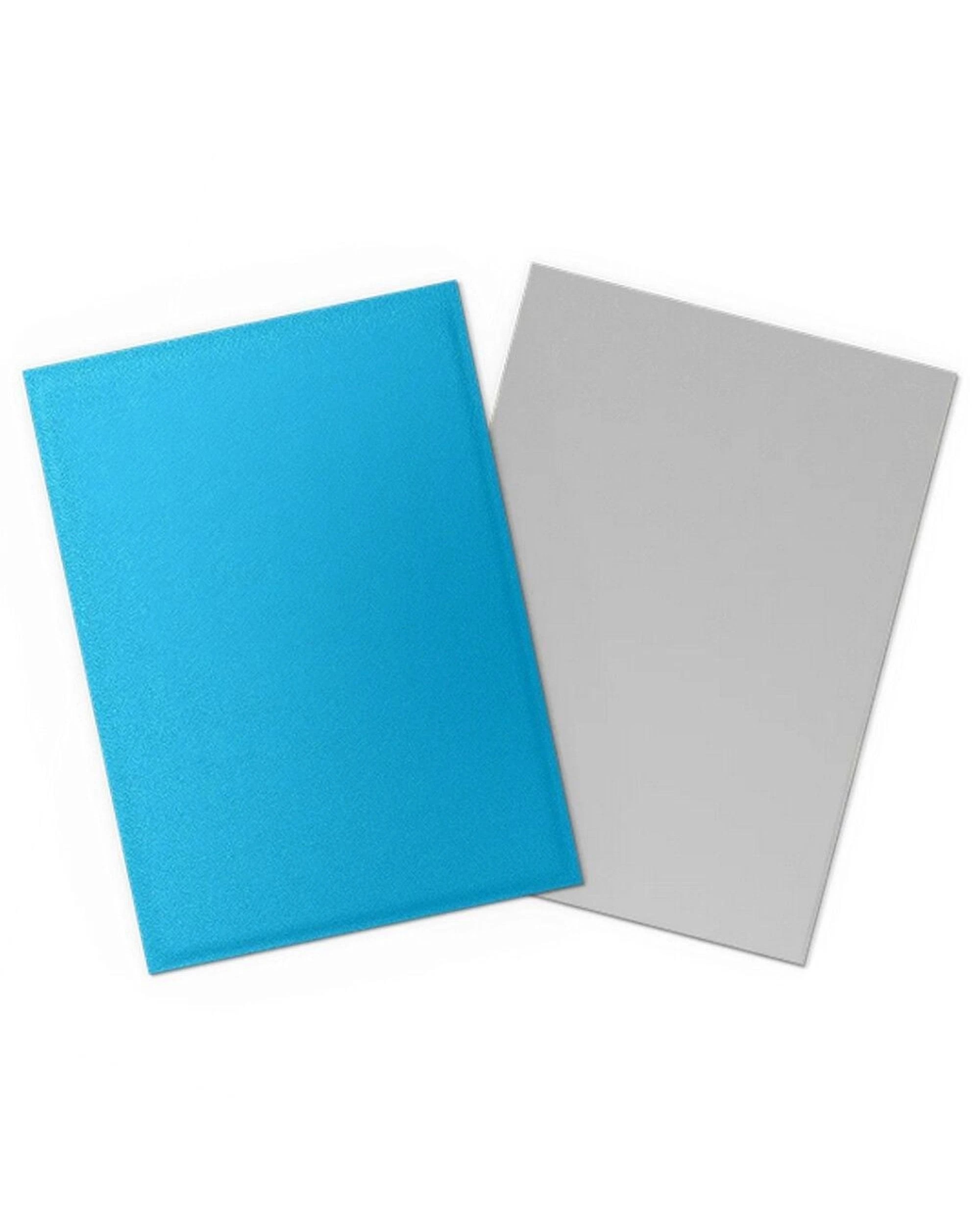 2 Dragon Shield Sky Blue and Silver 100 Matte Dual Sleeves, 2 of 4
