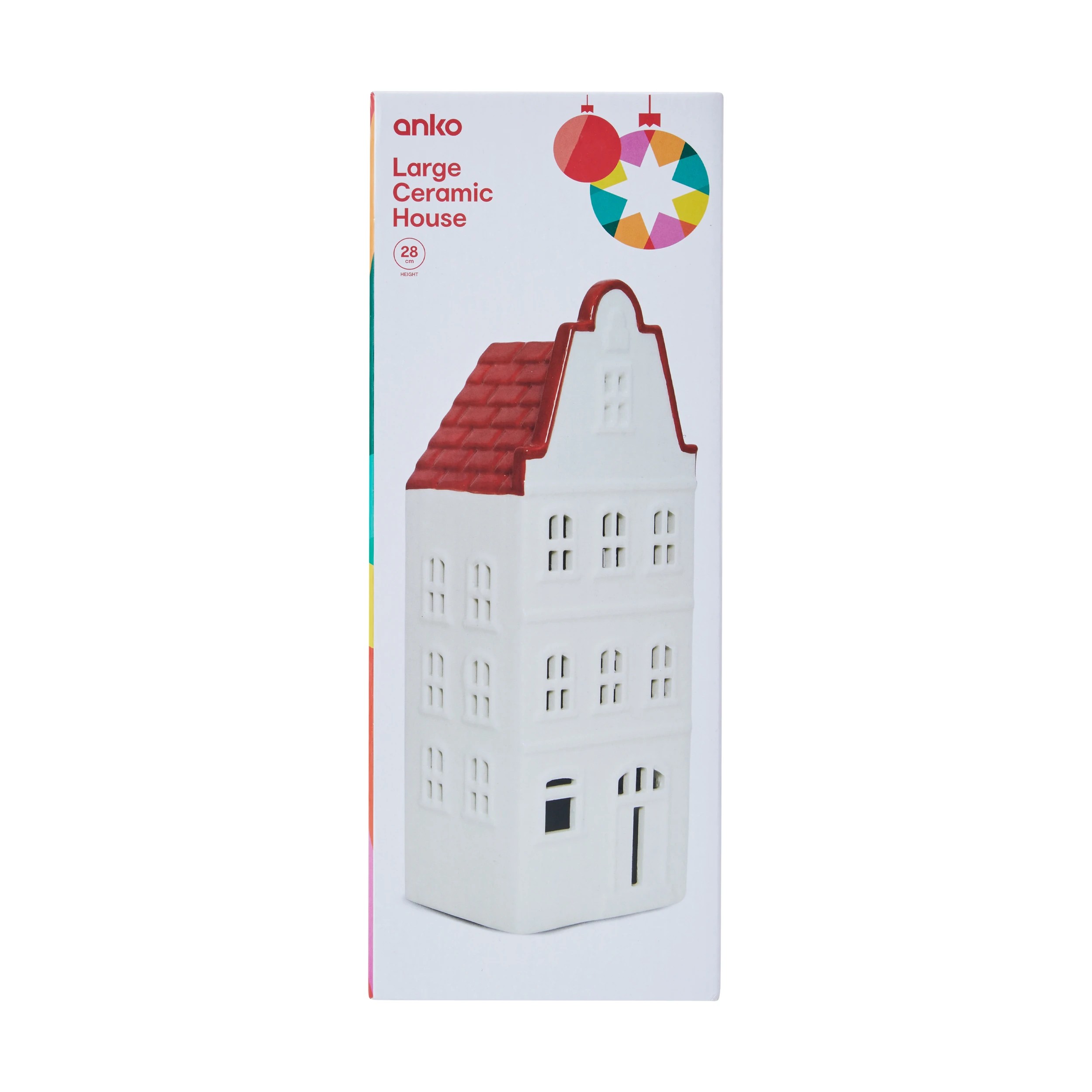 4 Large Ceramic House, 4 of 4