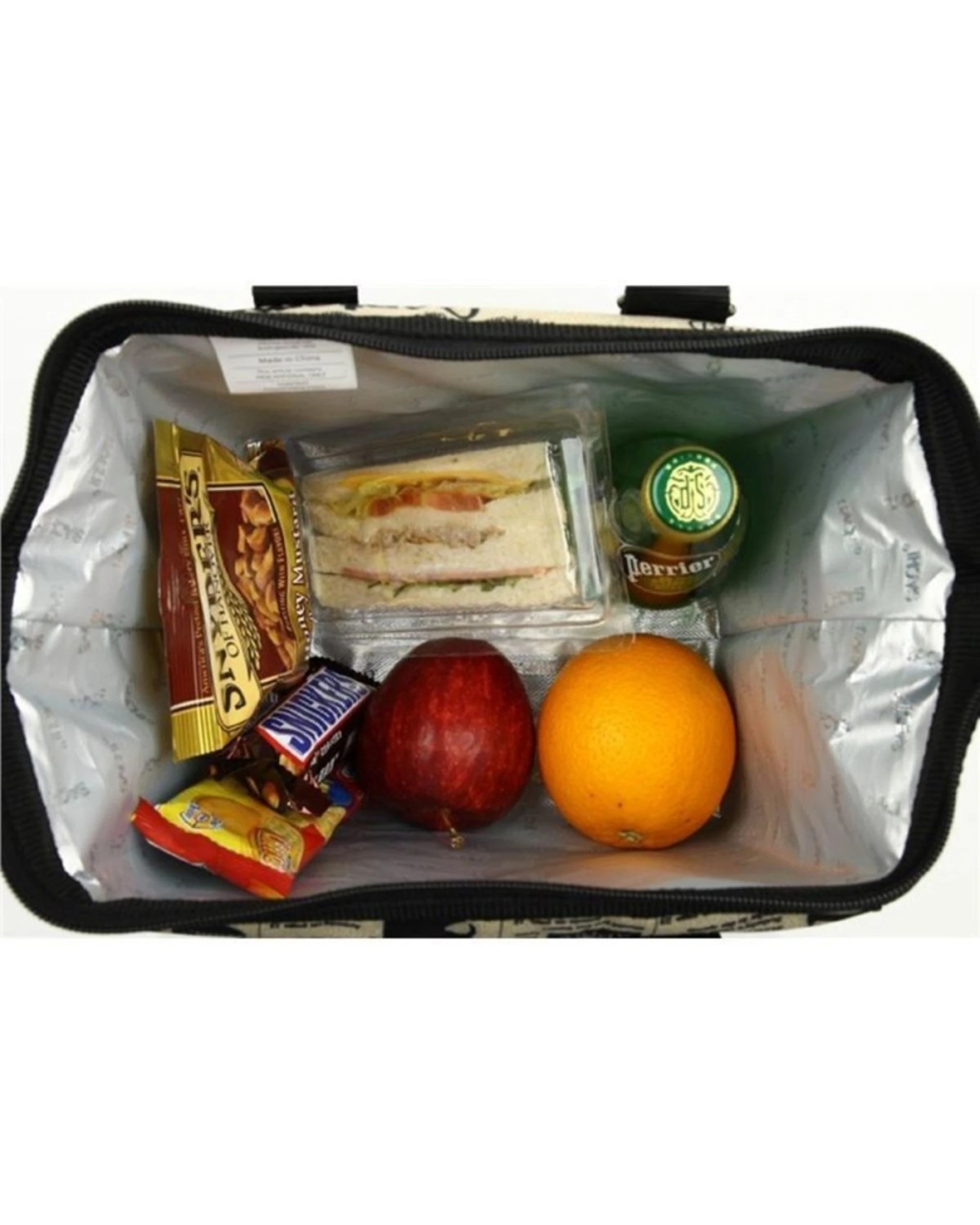 5 Sachi Style 34 Insulated Lunch Bag Leak Proof Food Safe Zip 24x17x22cm - Red, 5 of 6