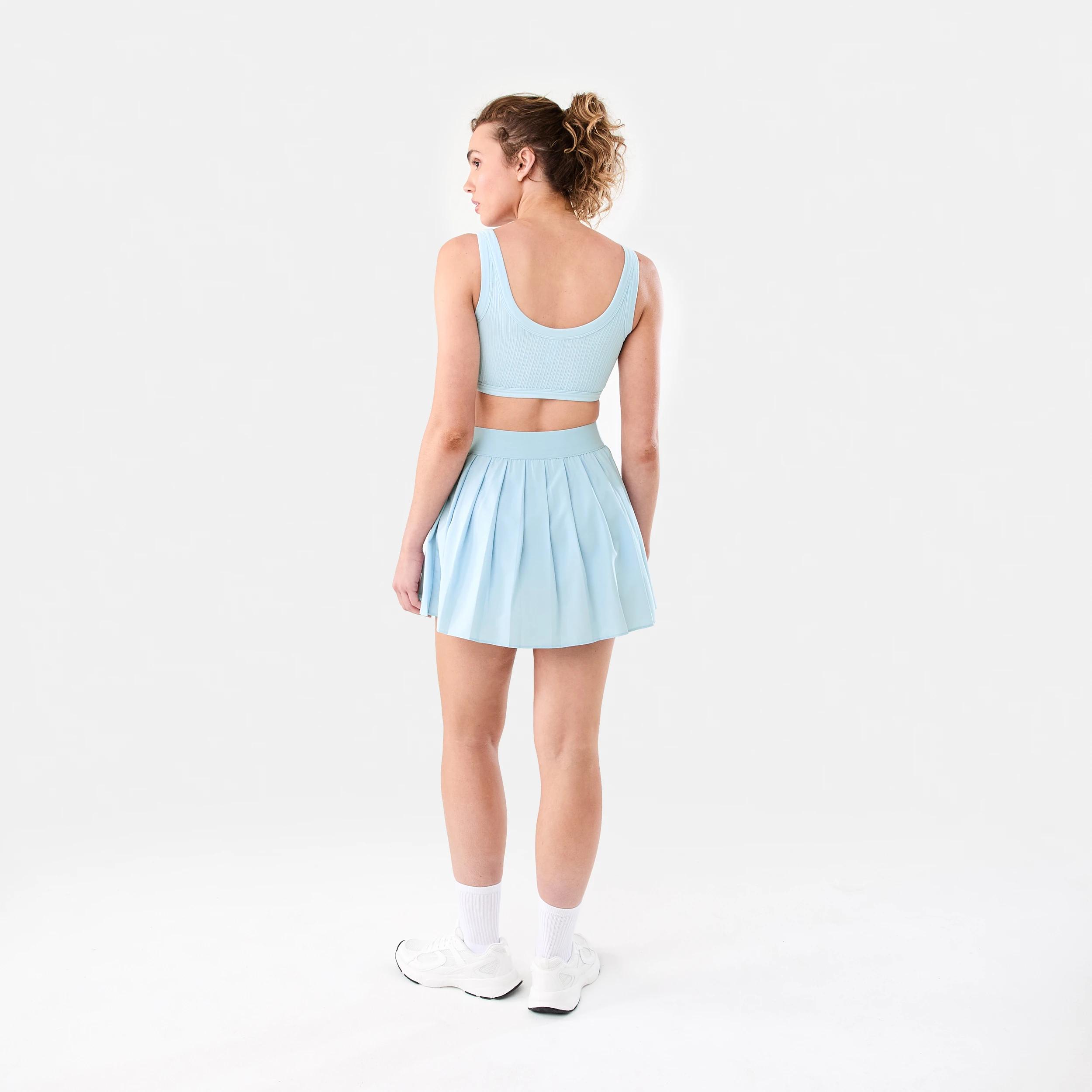 4 Active Womens Pleated Skort SPINDLE BLUE, 4 of 8