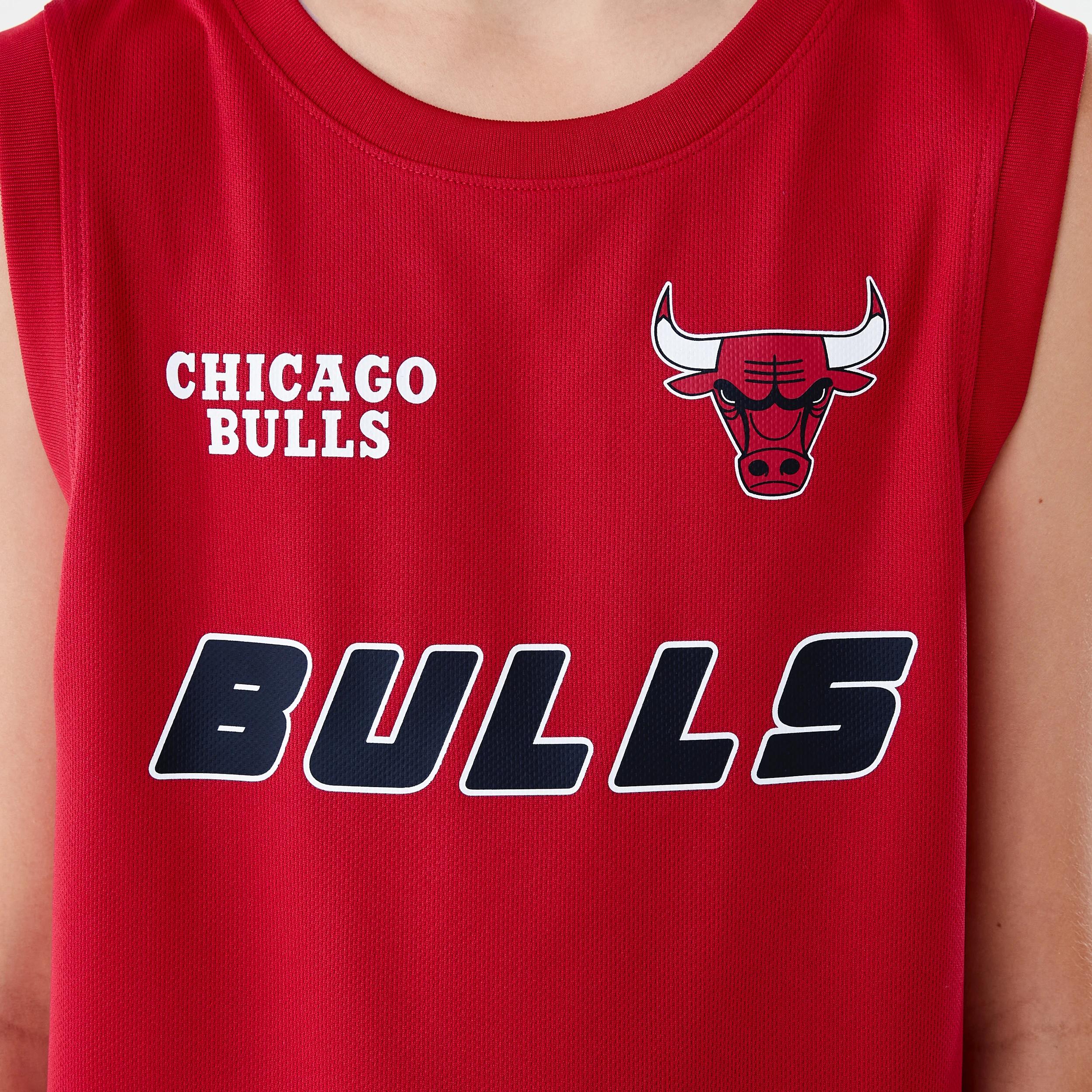 4 Official NBA Kids Mesh Tank RED BULLS MESH TANK, 4 of 8