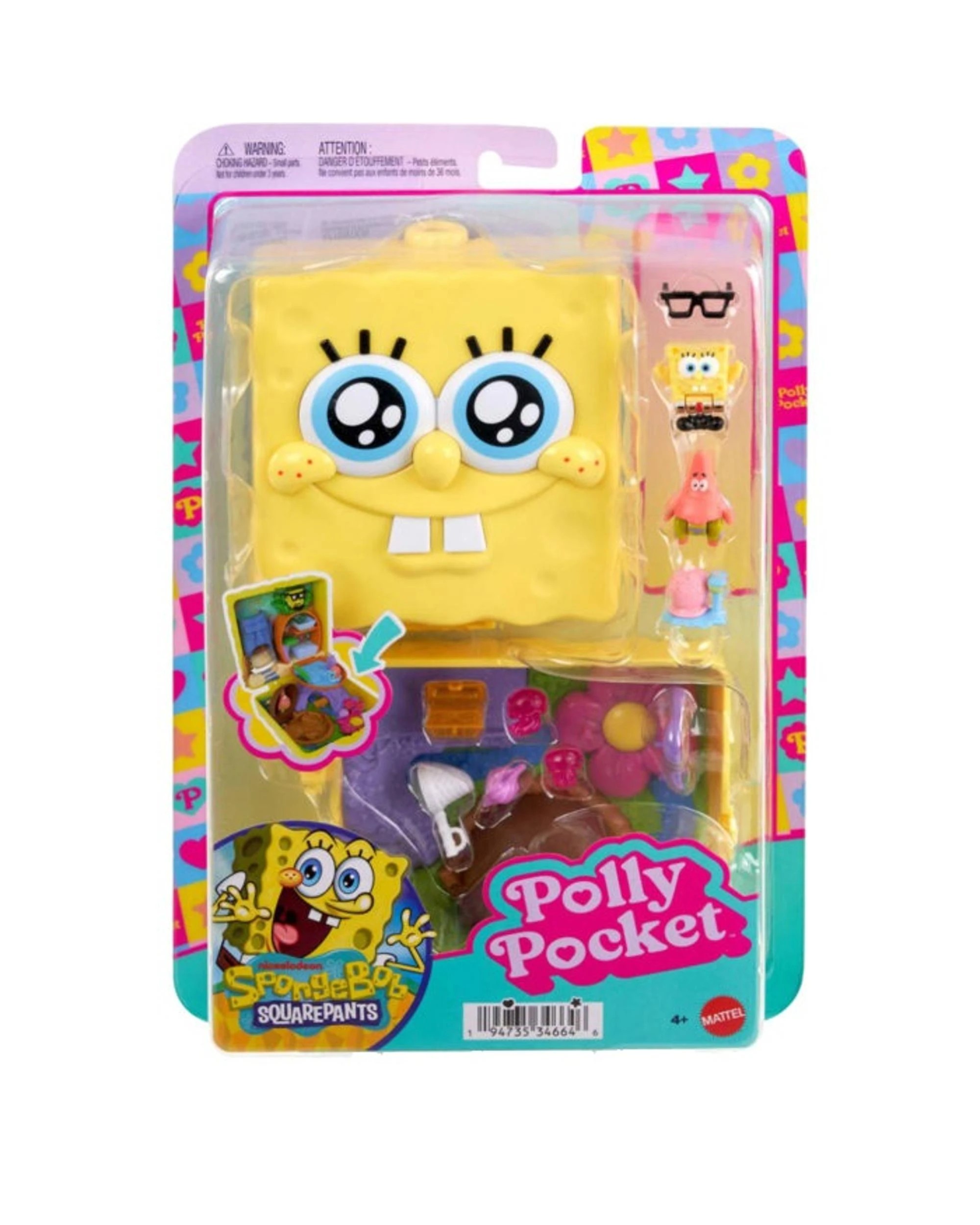 1 Polly Pocket Spongebob Squarepants Compact Playset, 1 of 7